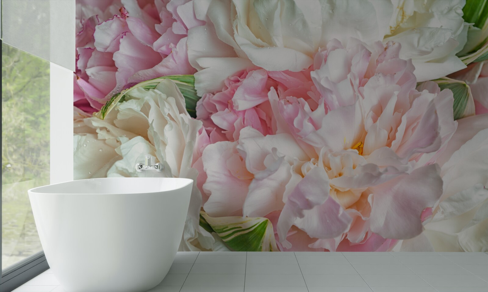 Fototapet voal de petale delicate