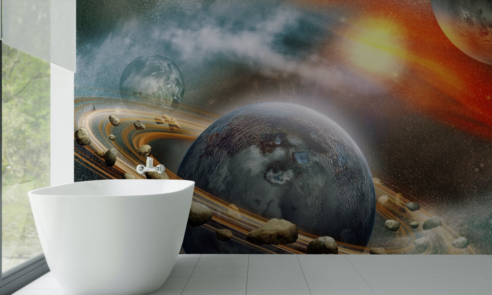 Fototapet un univers fascinant, neexplorat