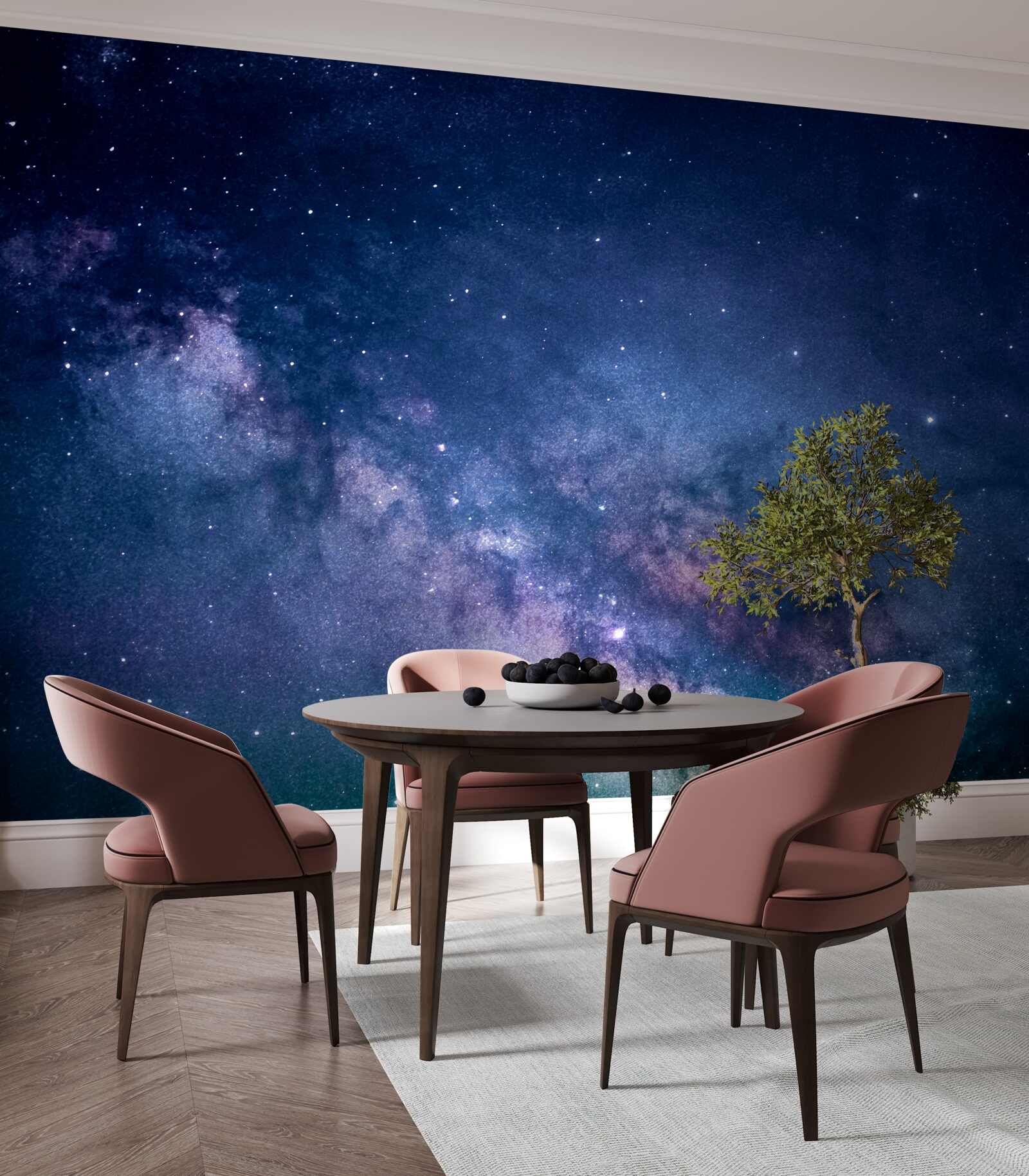 Fototapet galaxie celestă calea lăptoasă