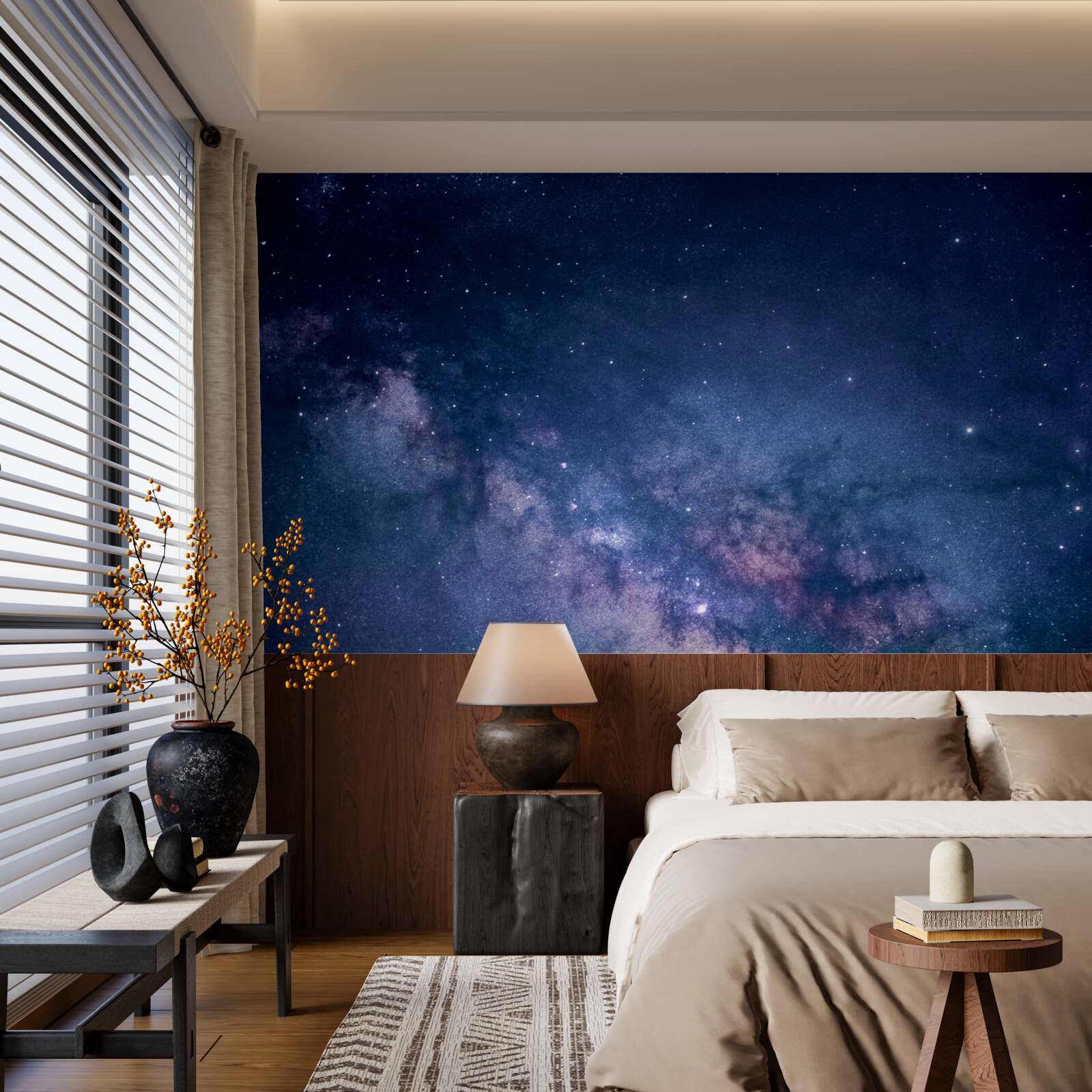 Fototapet galaxie celestă calea lăptoasă