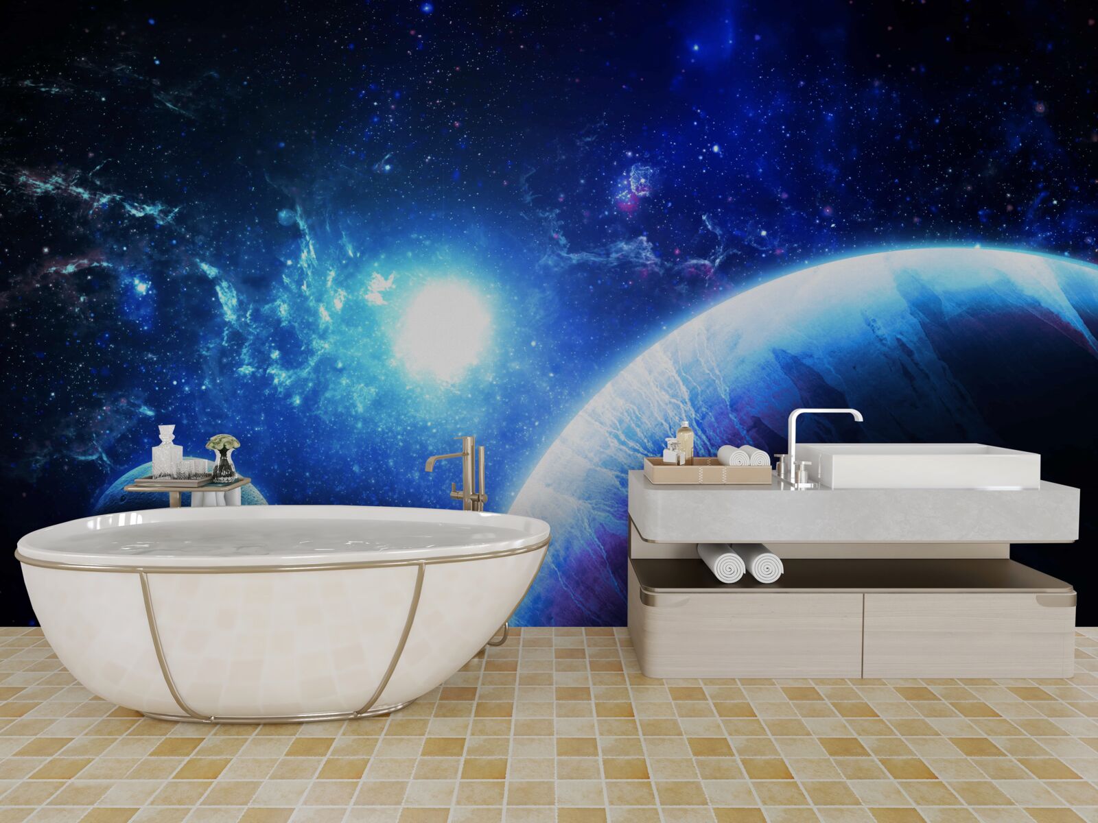 Fototapet apariția unei noi stele poate fi parafrazată ca "nașterea unei noi stele"