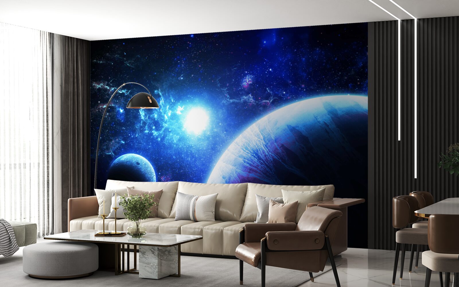 Fototapet apariția unei noi stele poate fi parafrazată ca "nașterea unei noi stele"