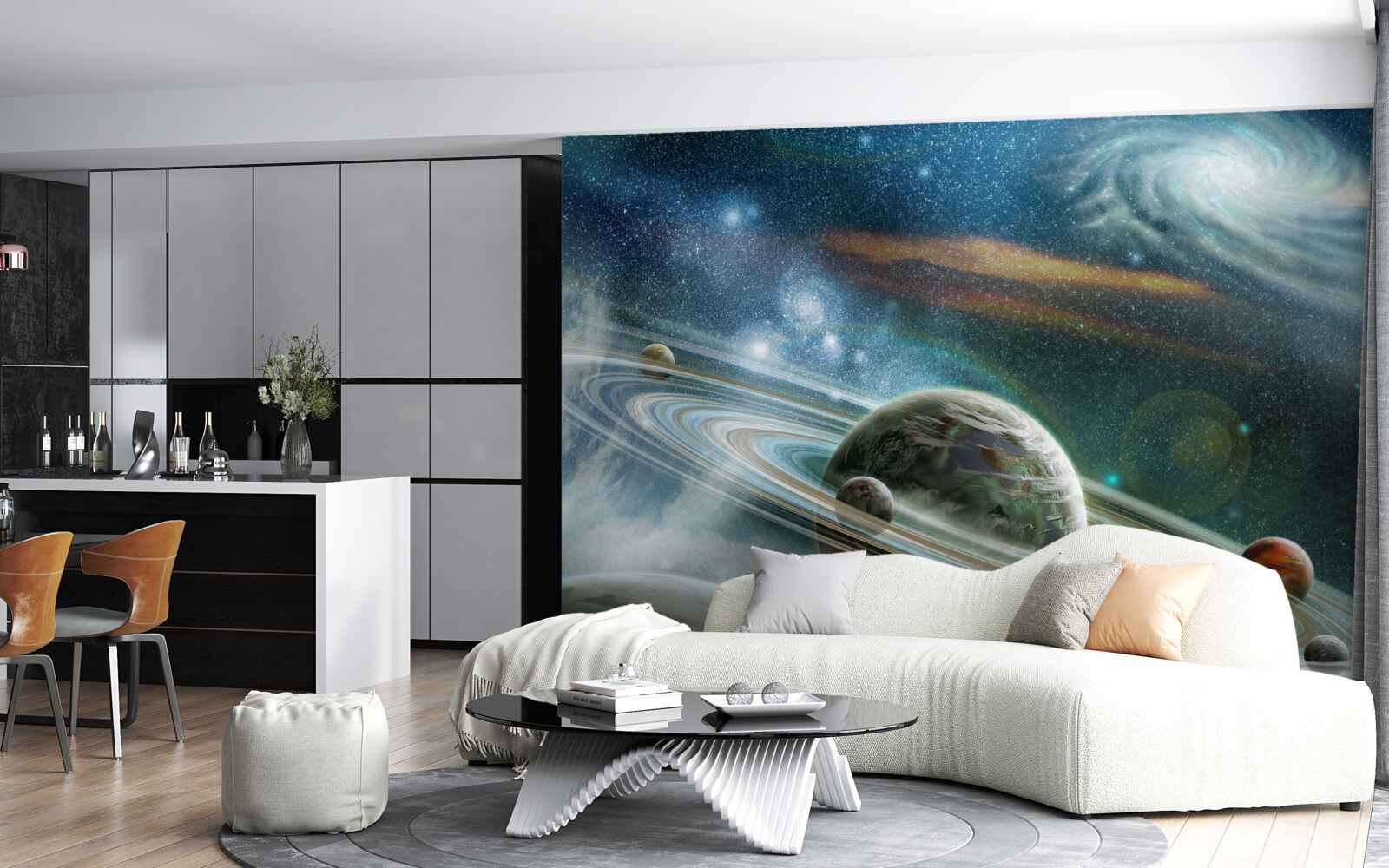 Fototapet universuri vaste