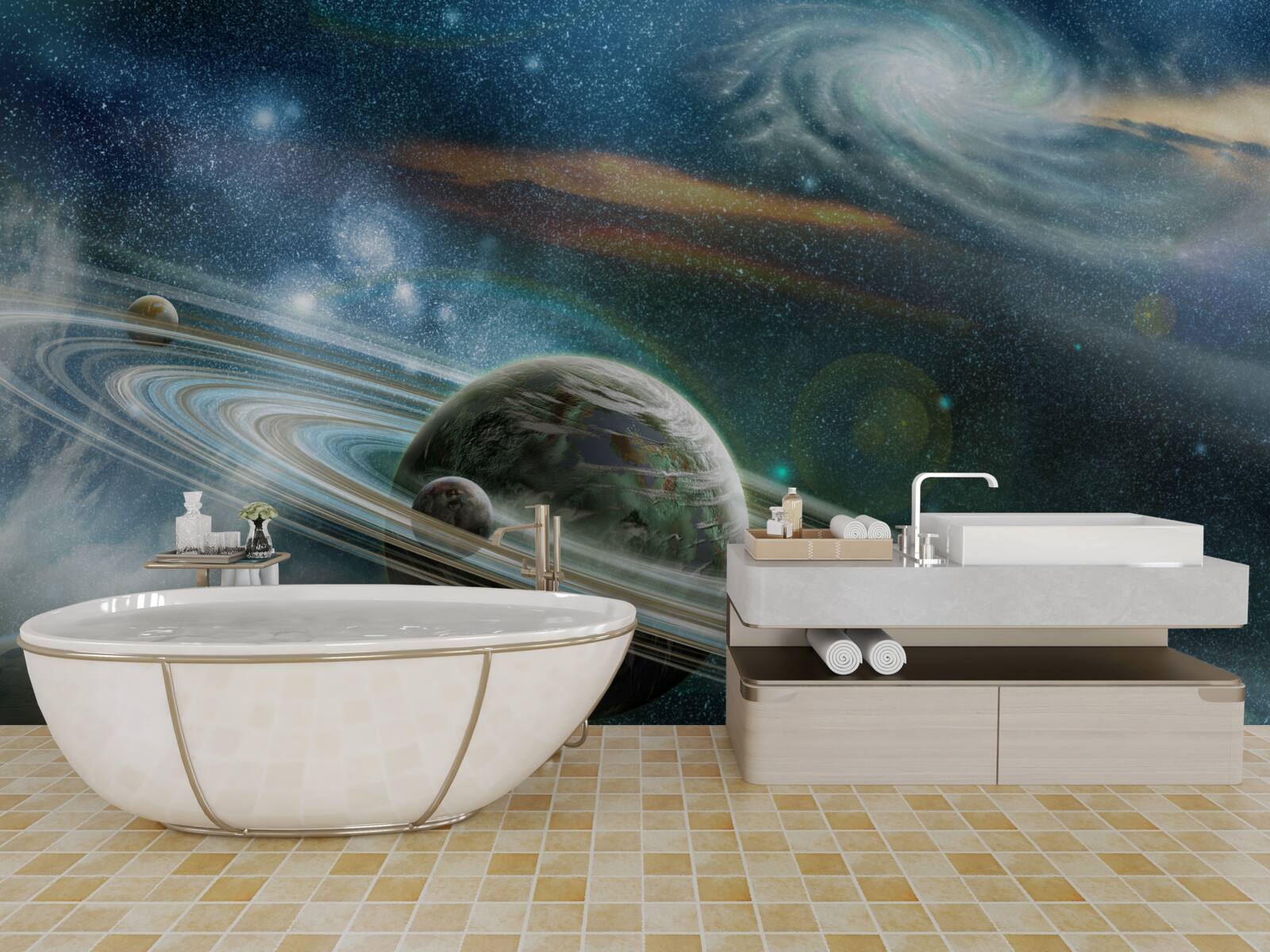 Fototapet universuri vaste