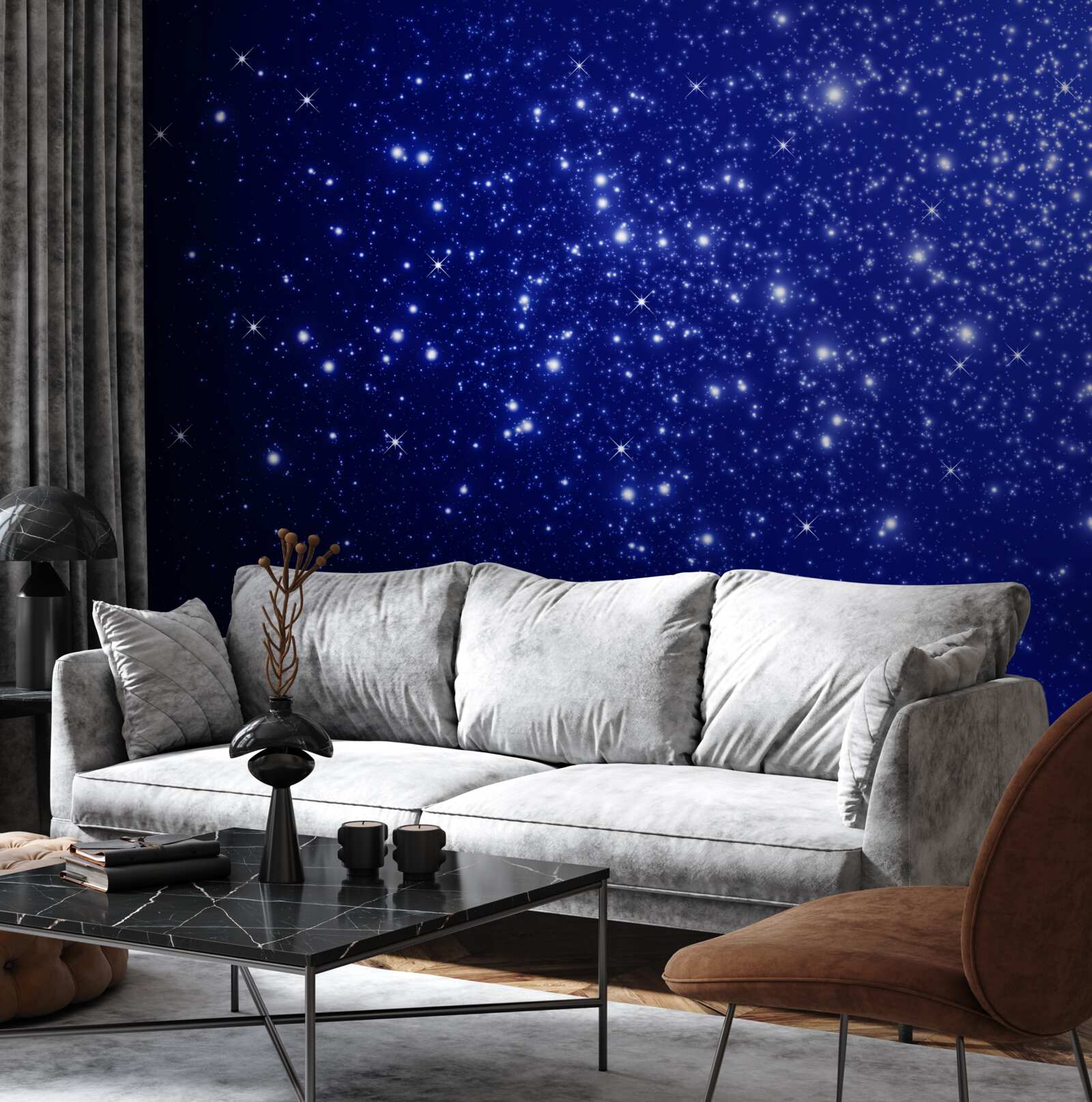 Fototapet nenumărate lumini în sfera celestă