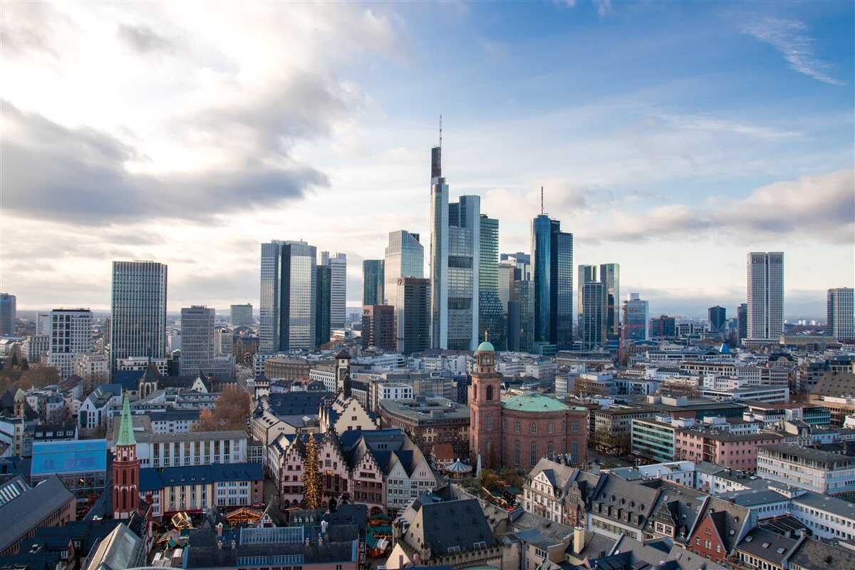 Fototapet panorama frankfurtu