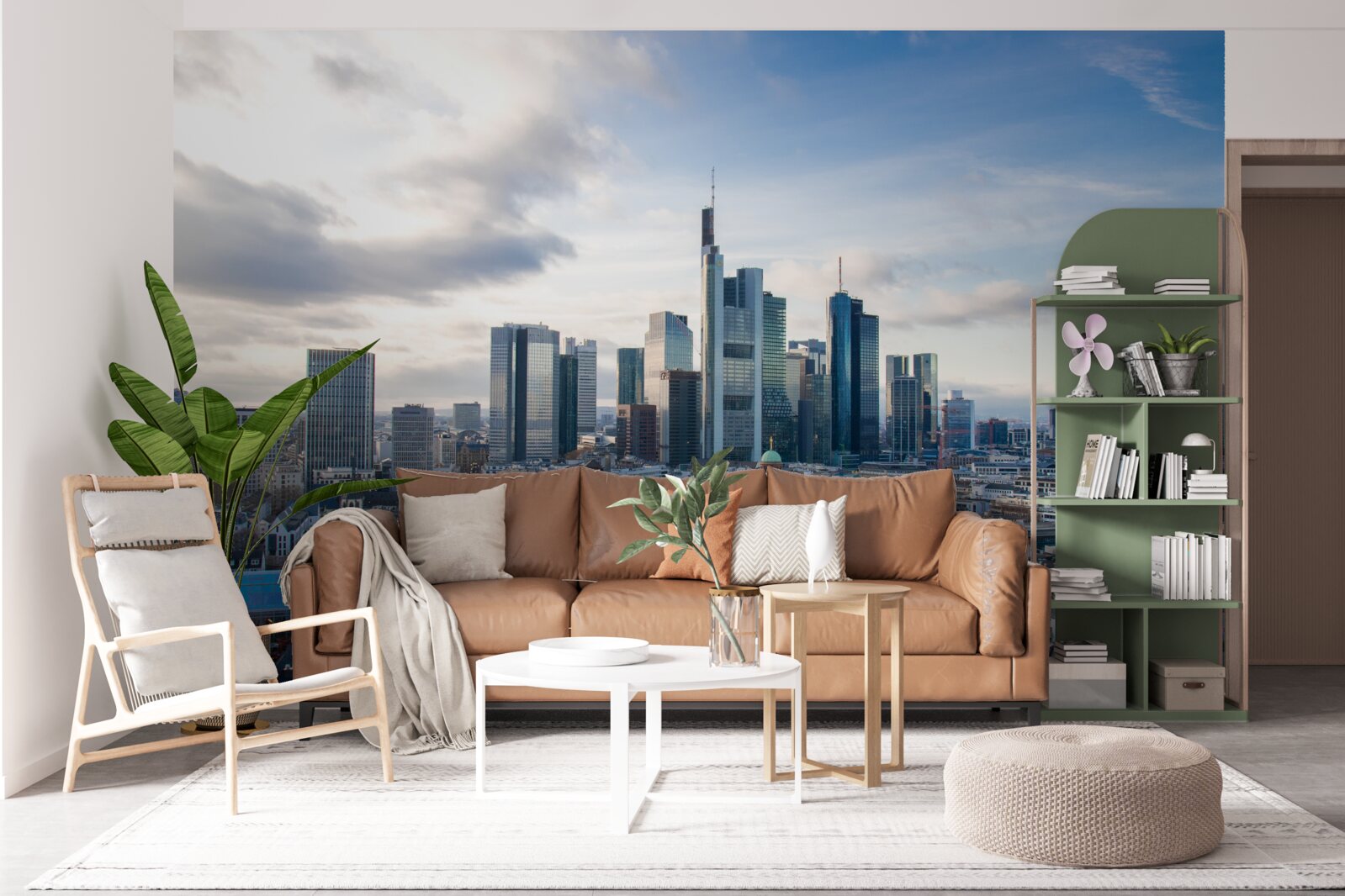 Fototapet panorama frankfurtu