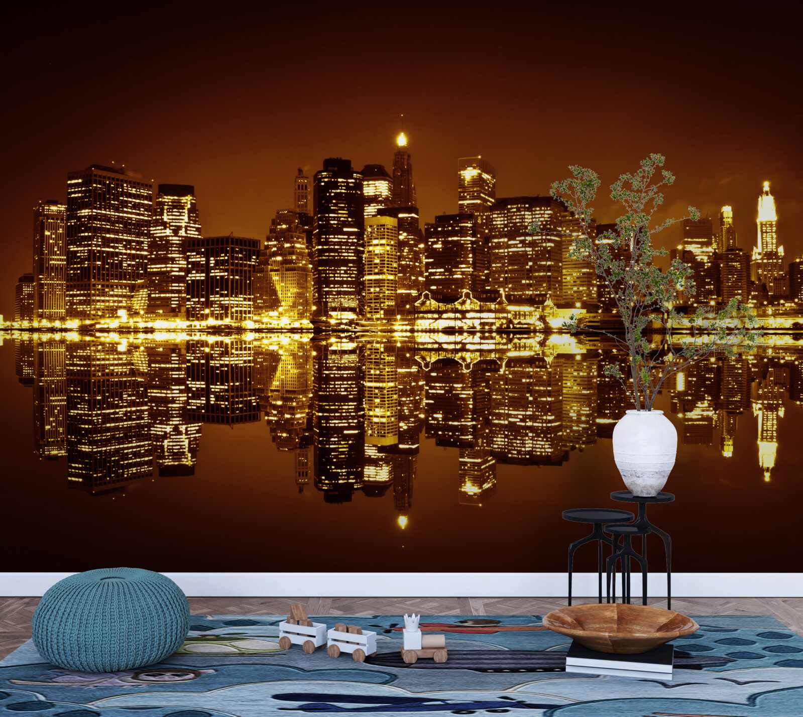 Fototapet metropola de aur