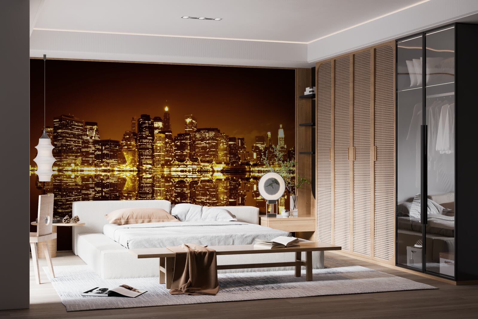 Fototapet metropola de aur