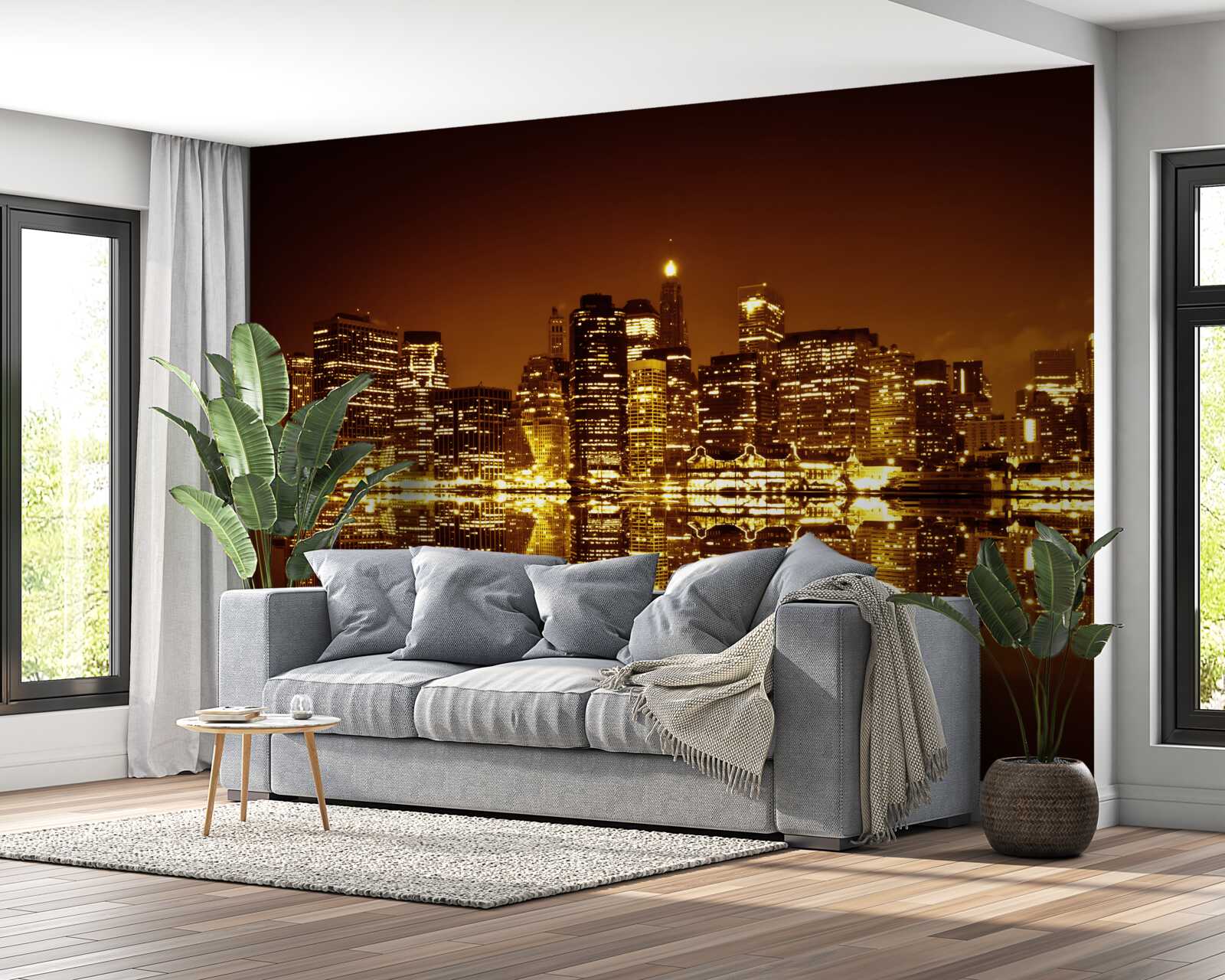 Fototapet metropola de aur