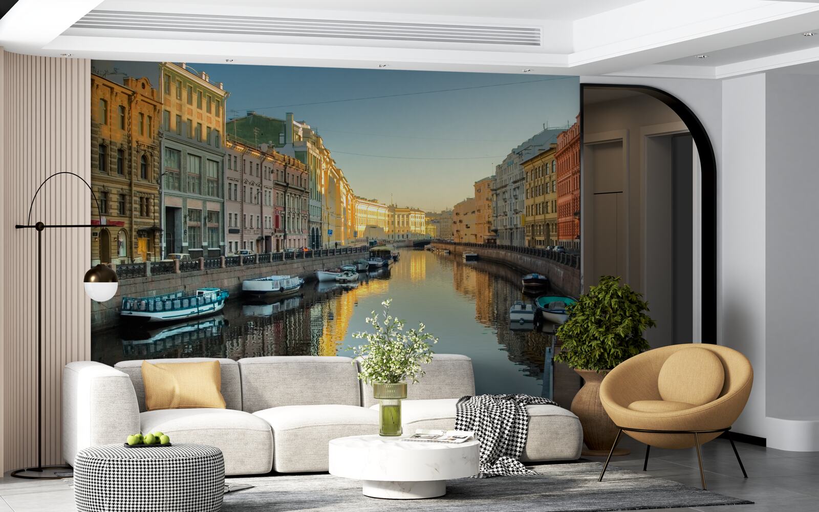 Fototapet canalul sankt petersburg are o mare frumusețe