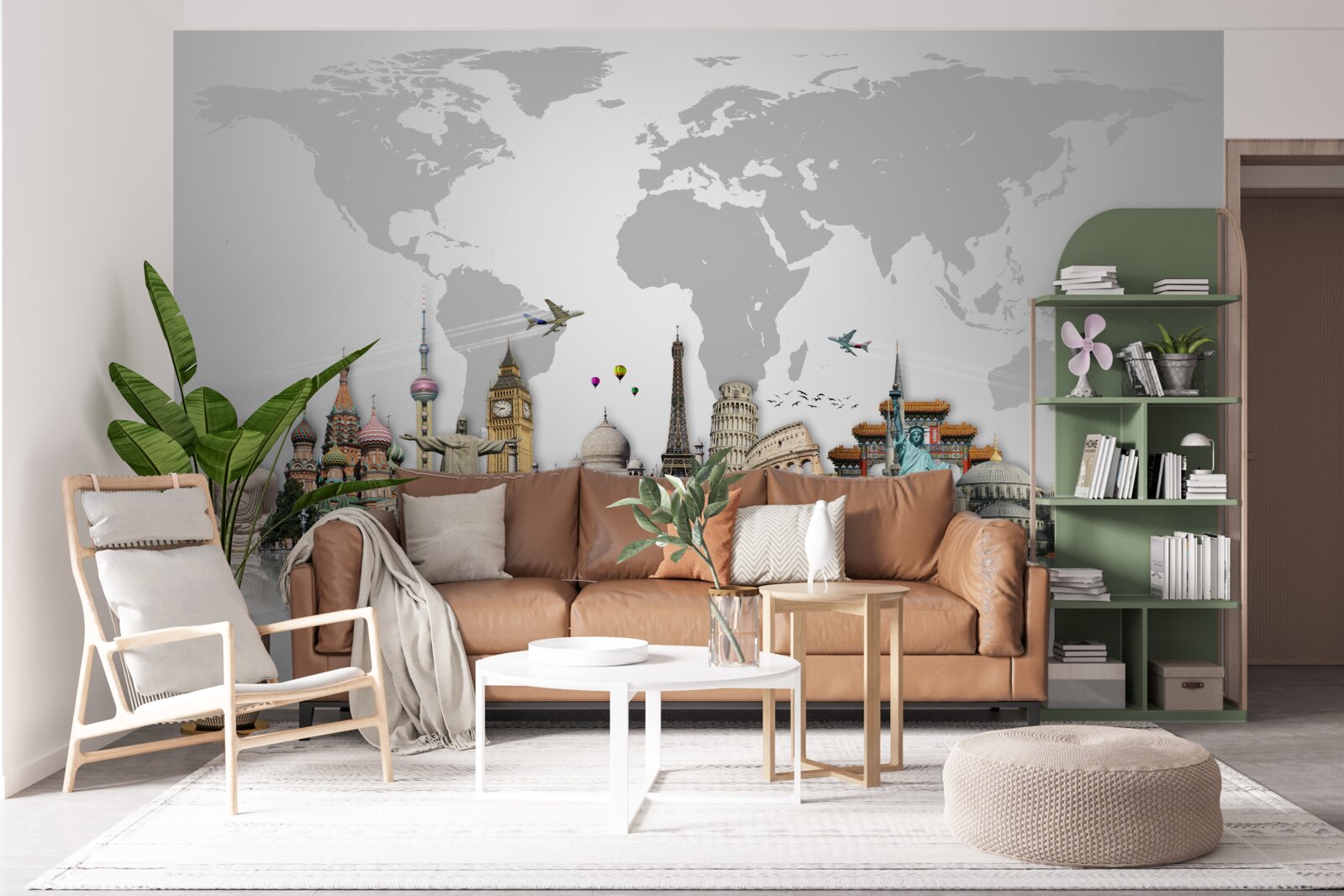 Fototapet structuri arhitecturale populare din lume