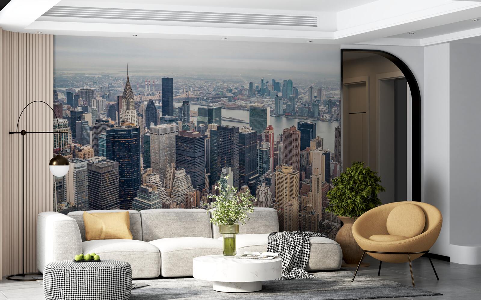 Fototapet traversarea statului new york