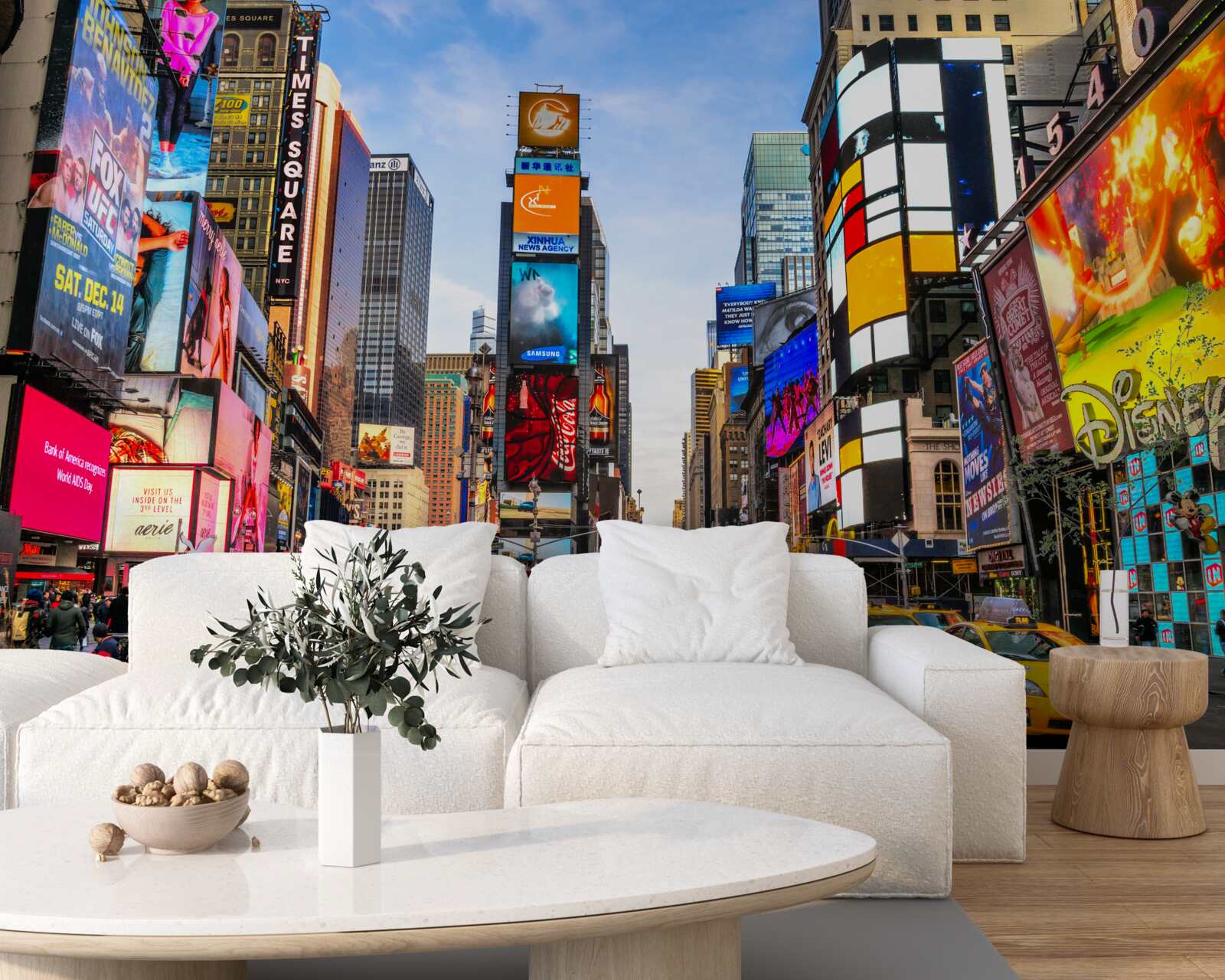 Fototapet stradă activă times square