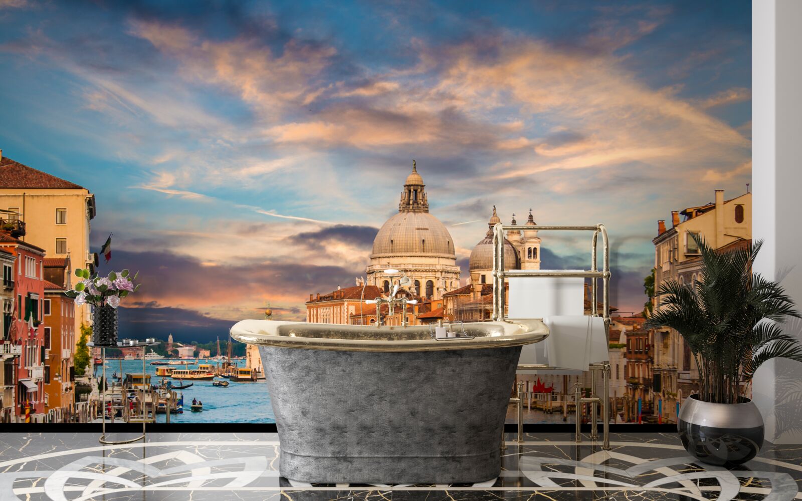 Fototapet deplasarea pe navele venețiene