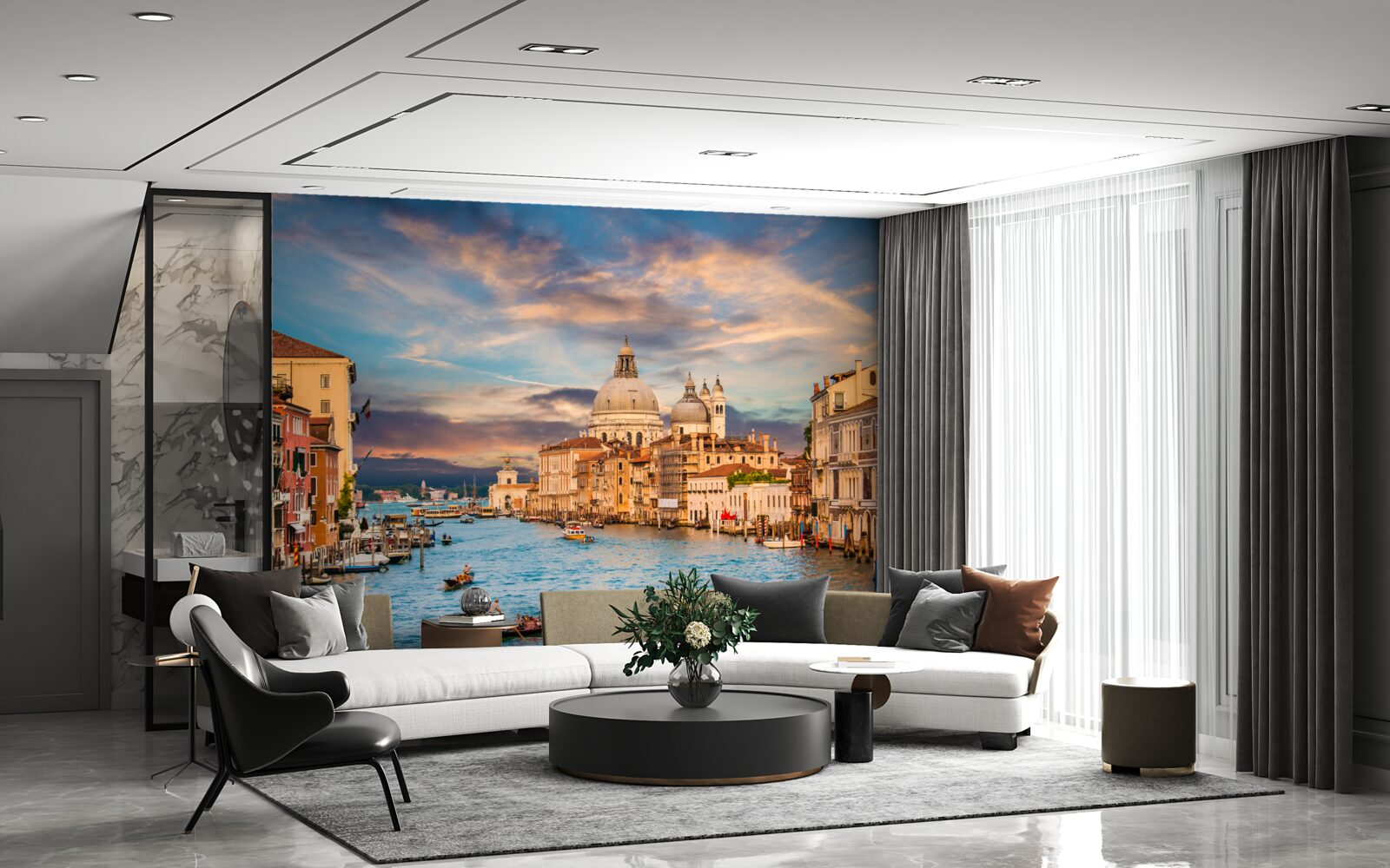 Fototapet deplasarea pe navele venețiene