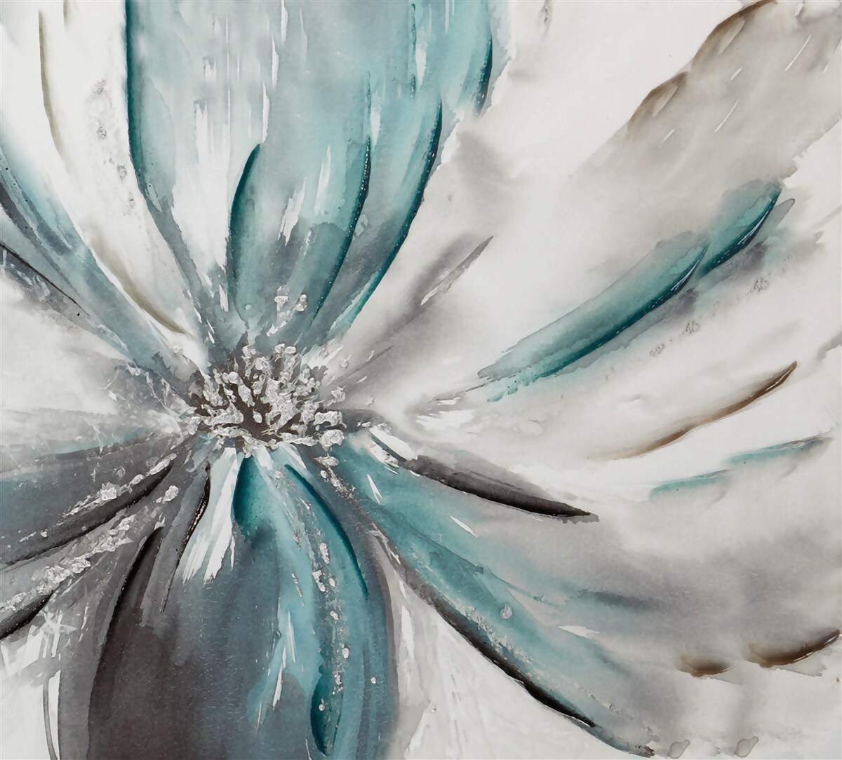 Fototapet floare abstractă neobișnuită