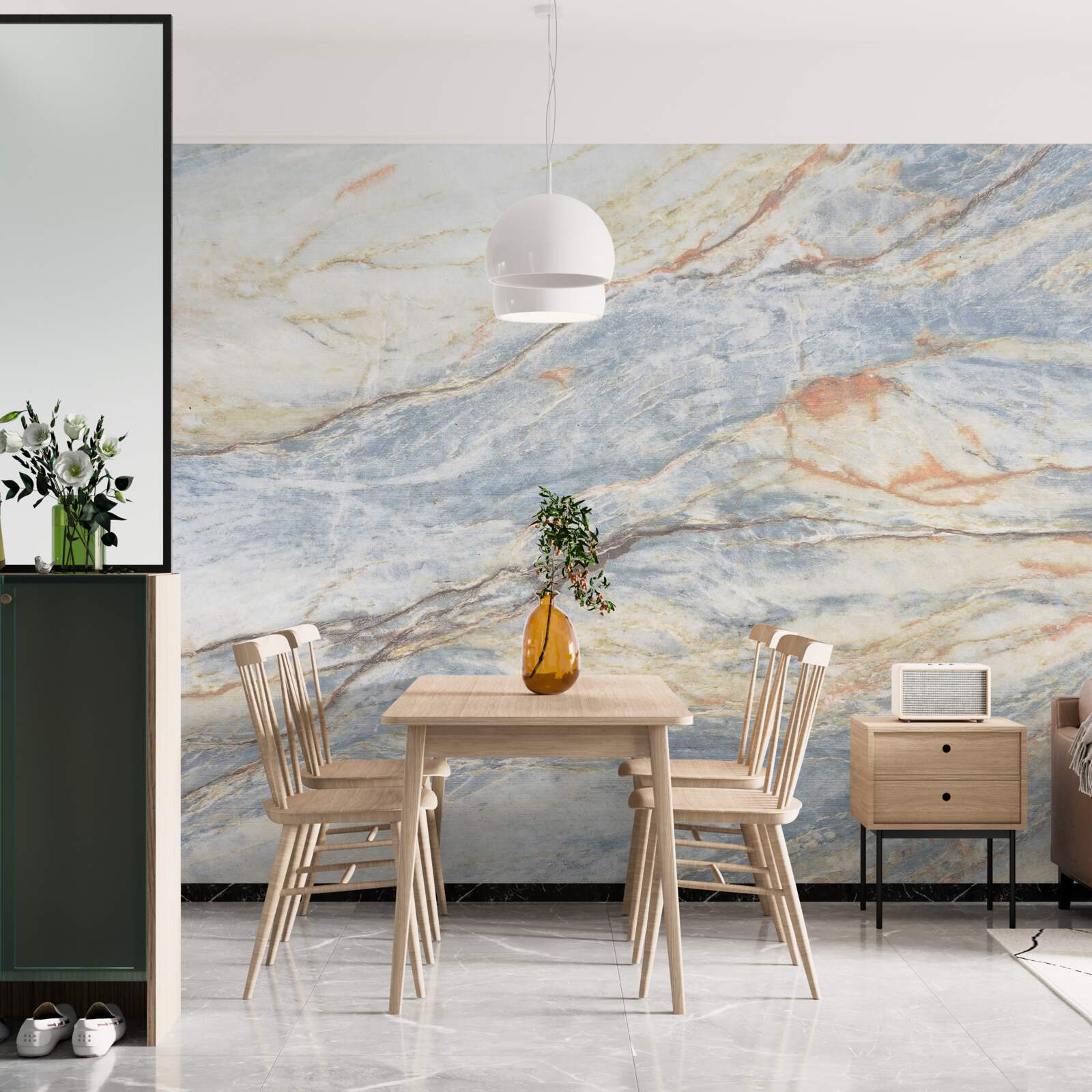 Fototapet marmură cenușie