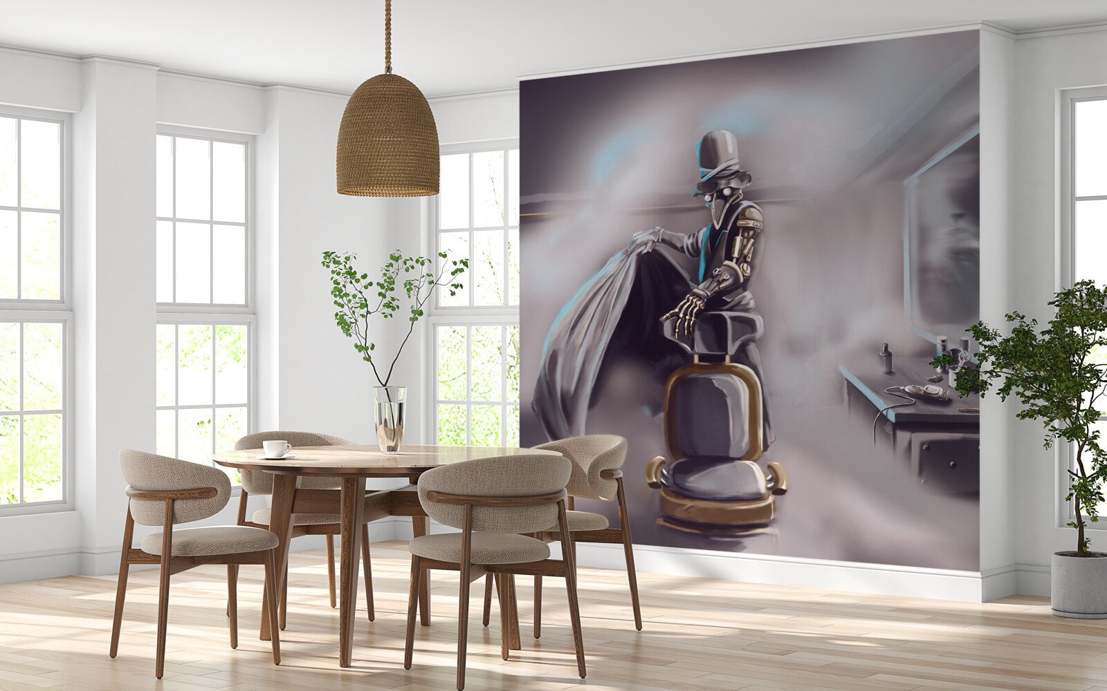 Fototapet un stilist în epoca de blight