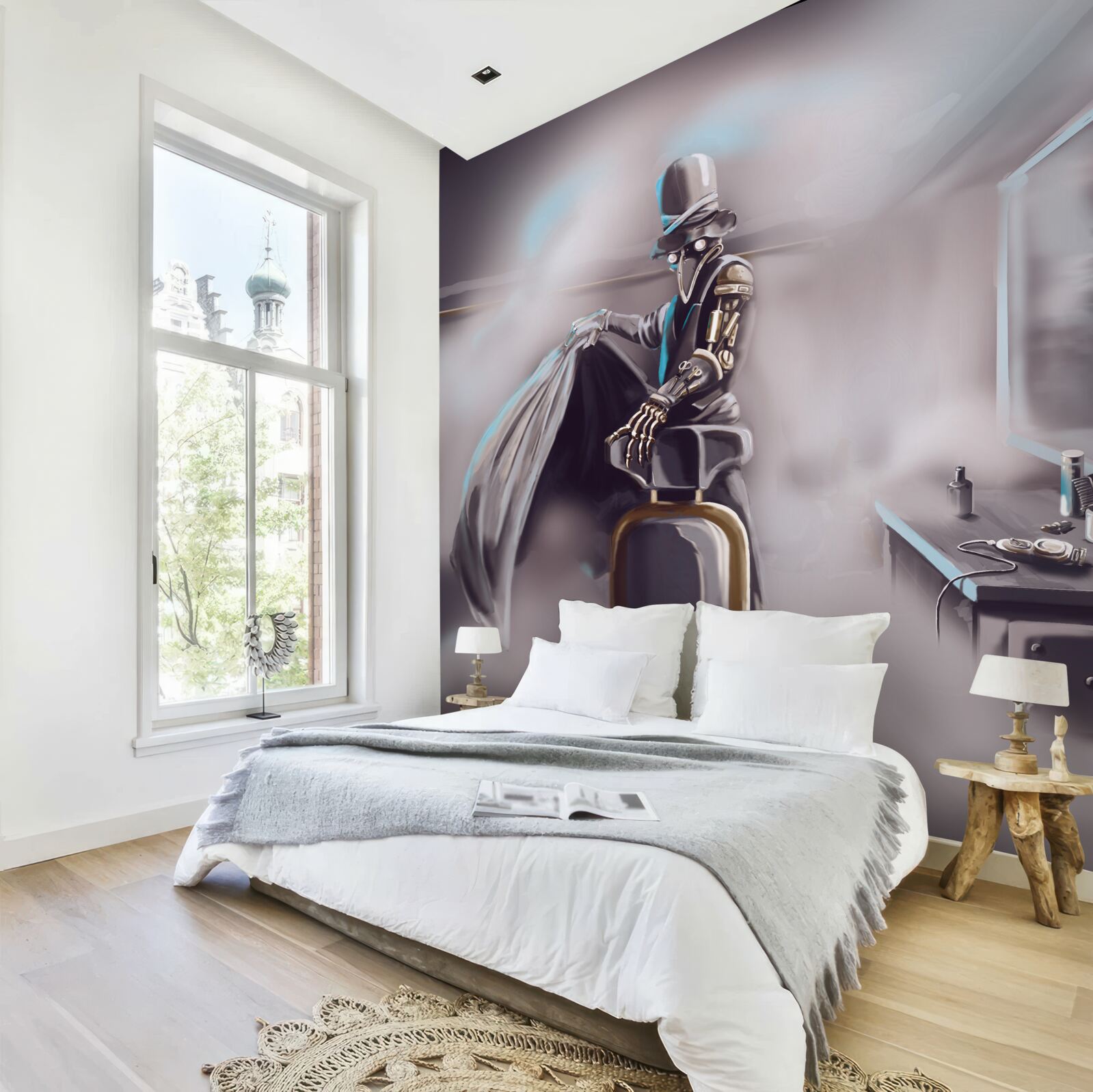 Fototapet un stilist în epoca de blight