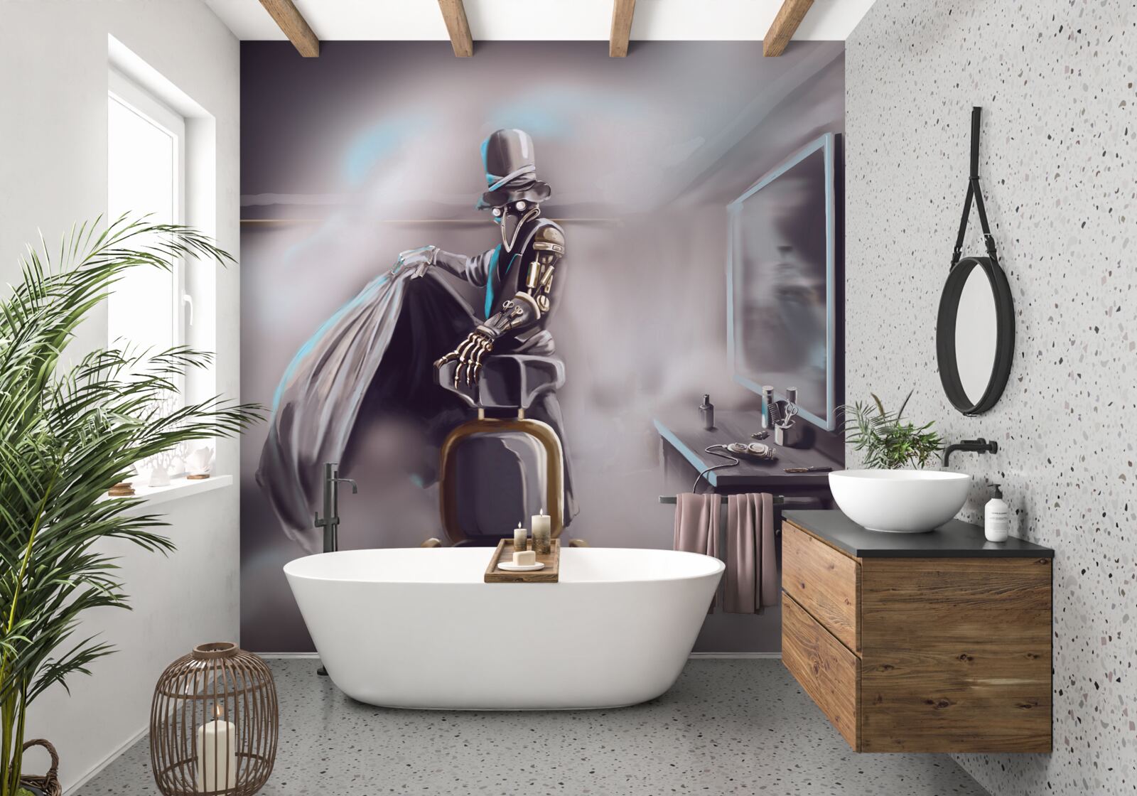 Fototapet un stilist în epoca de blight