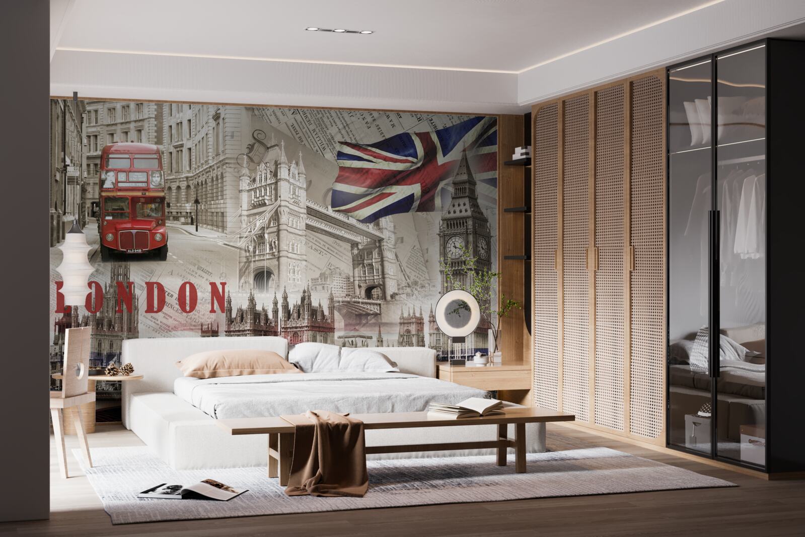 Fototapet principalele simboluri ale Londrei