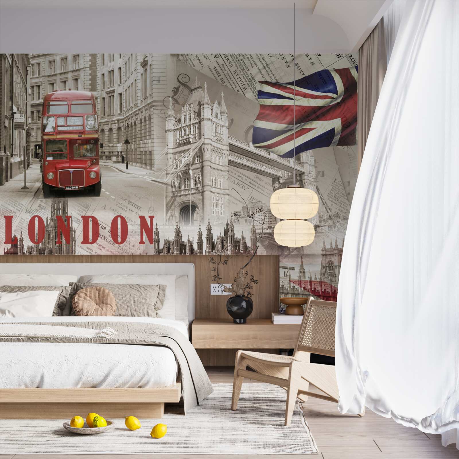 Fototapet principalele simboluri ale Londrei