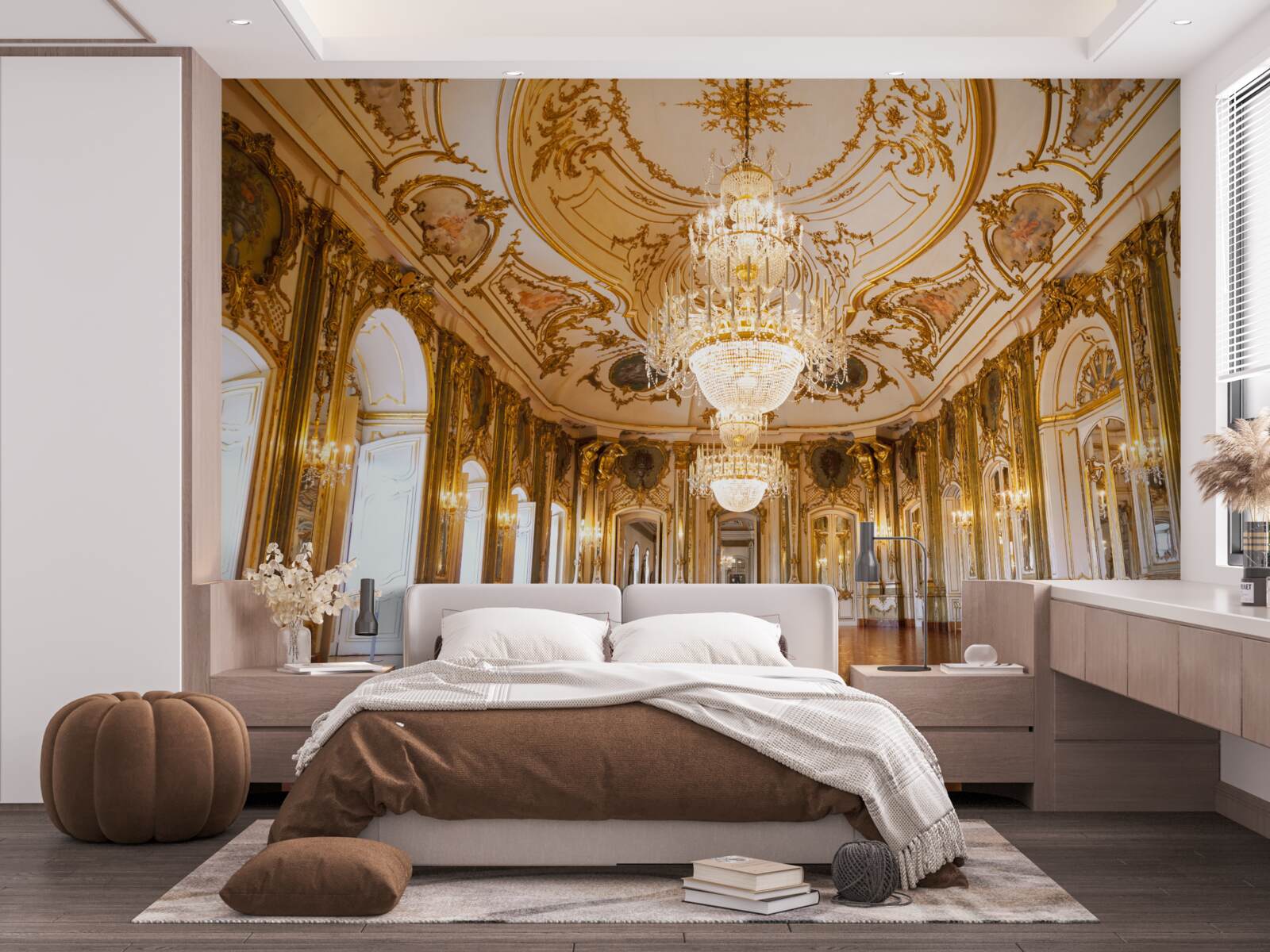 Fototapet proiectul palatului queluz