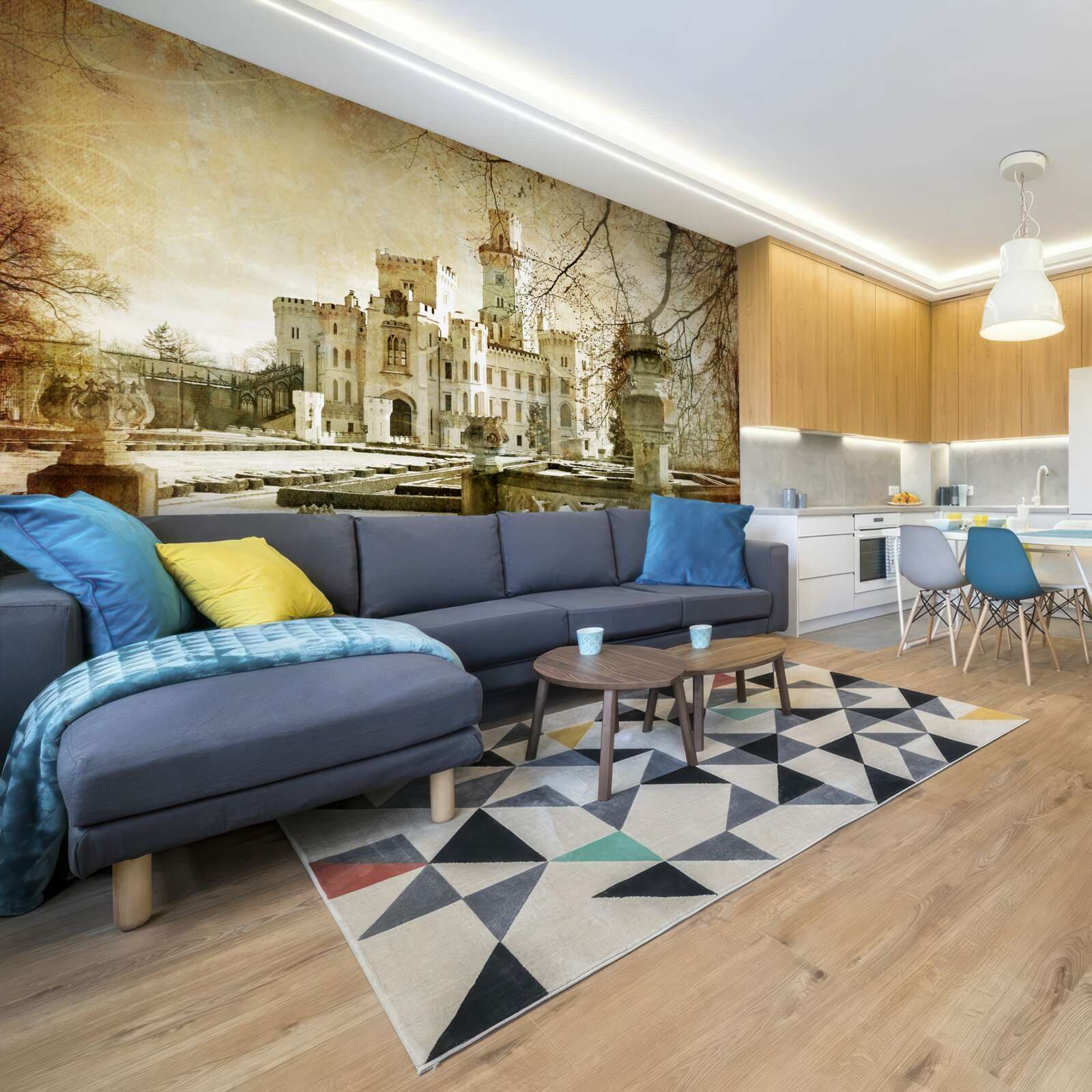 Fototapet amintirea castelului