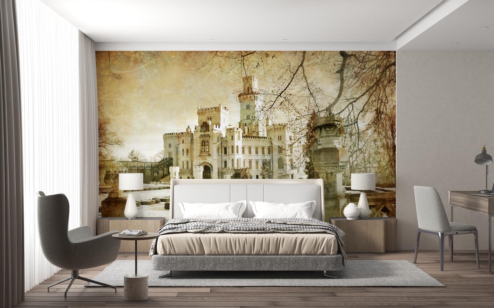 Fototapet amintirea castelului