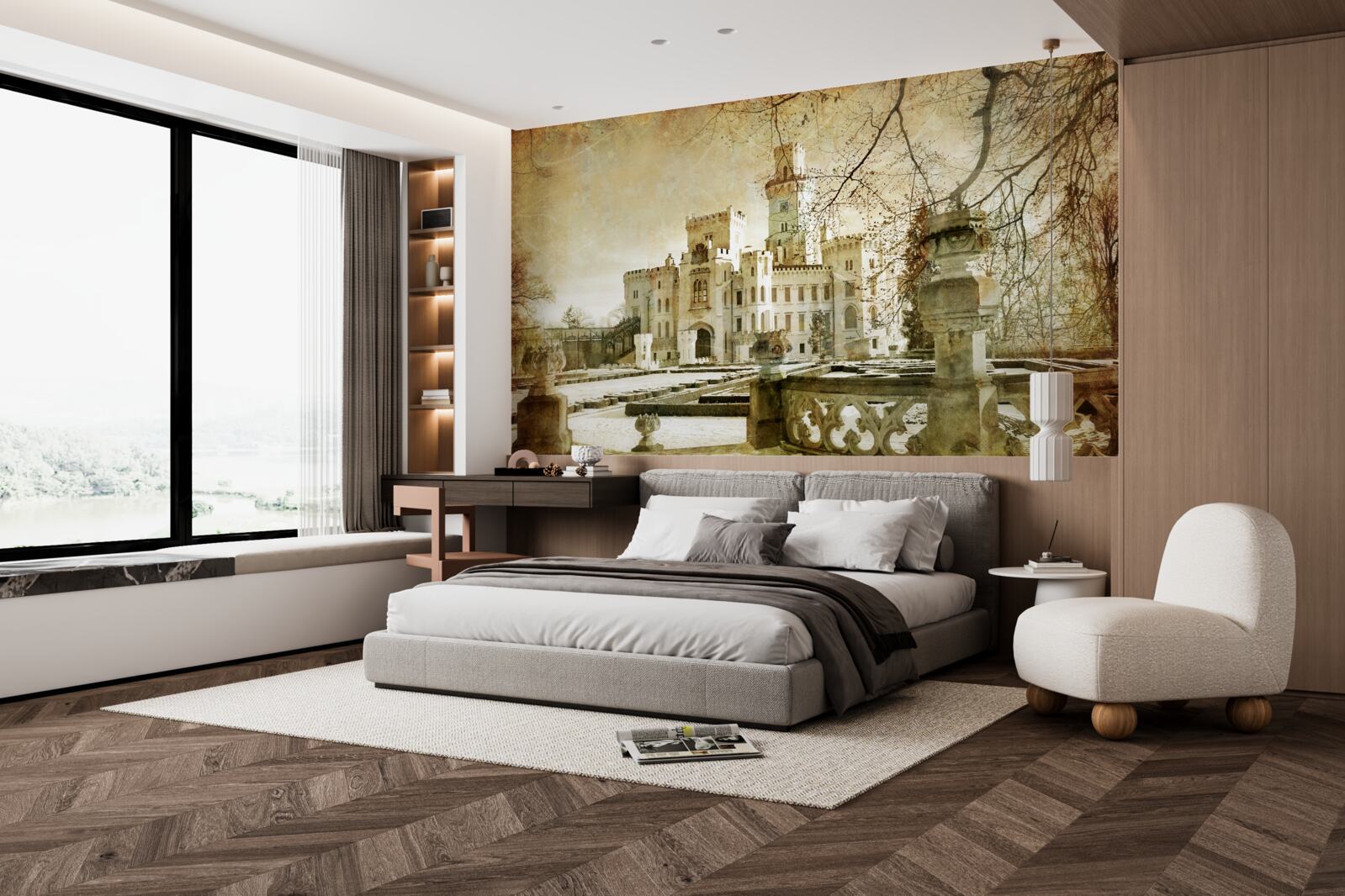 Fototapet amintirea castelului