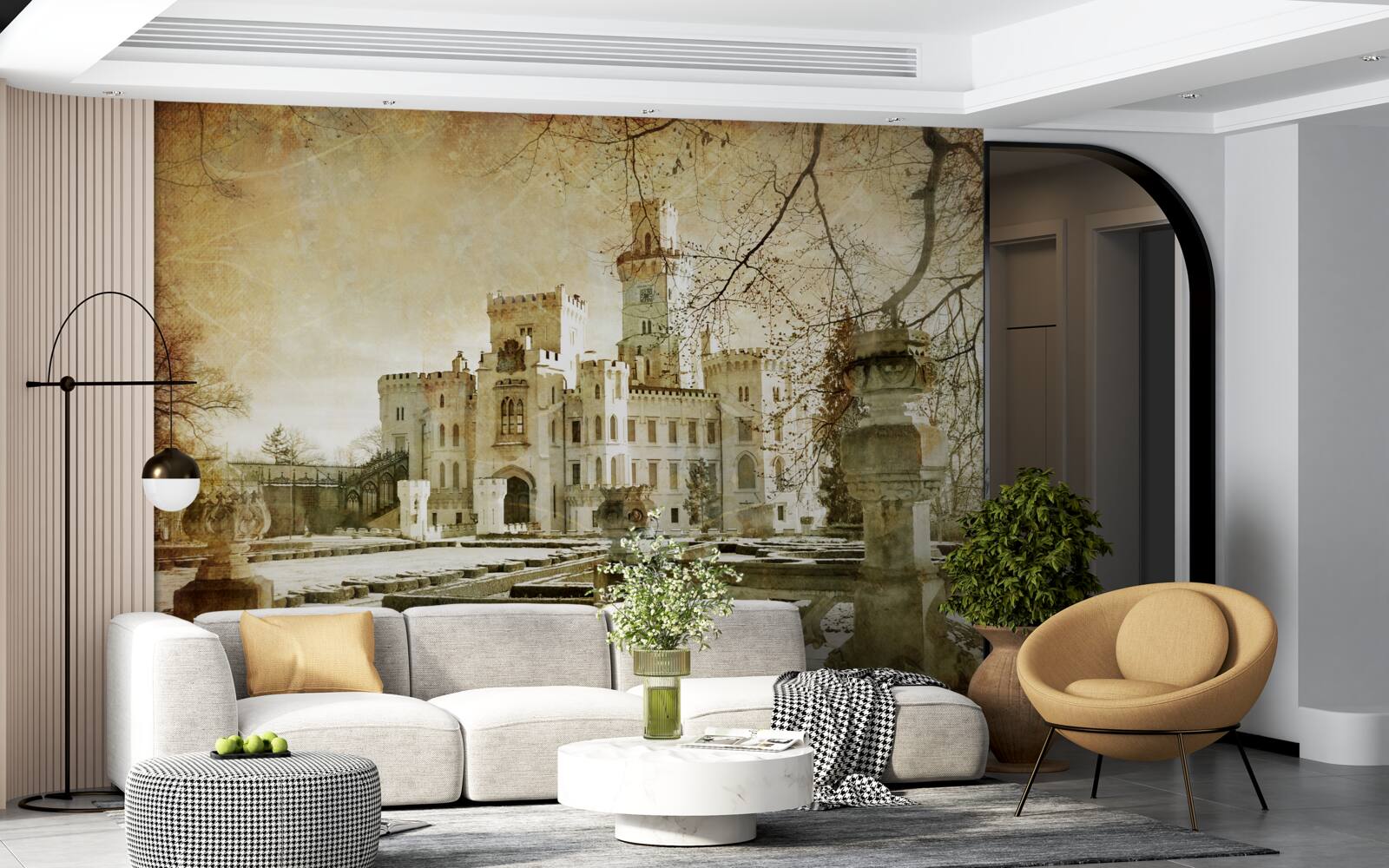 Fototapet amintirea castelului