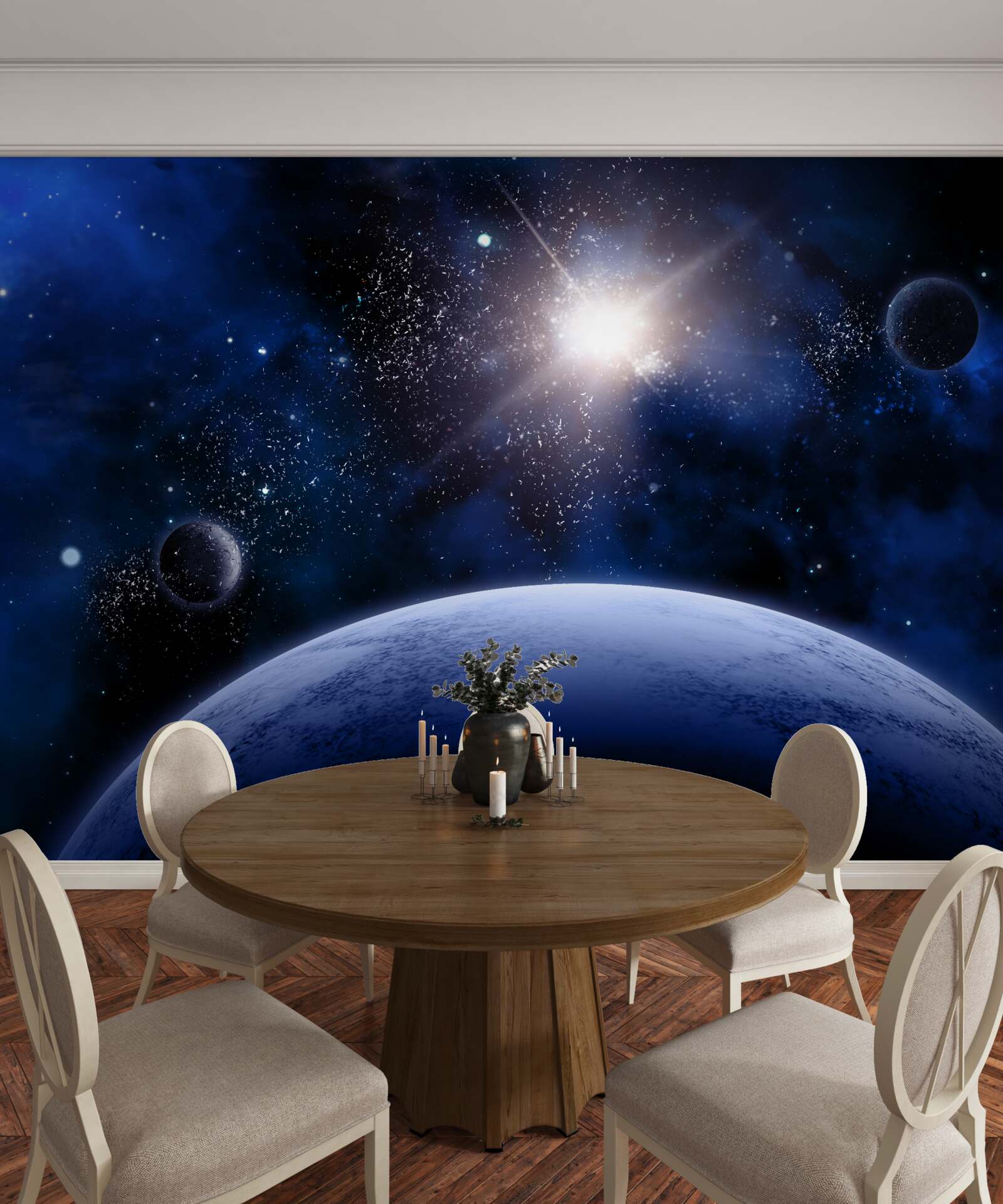 Fototapet Stea spațială strălucitoare