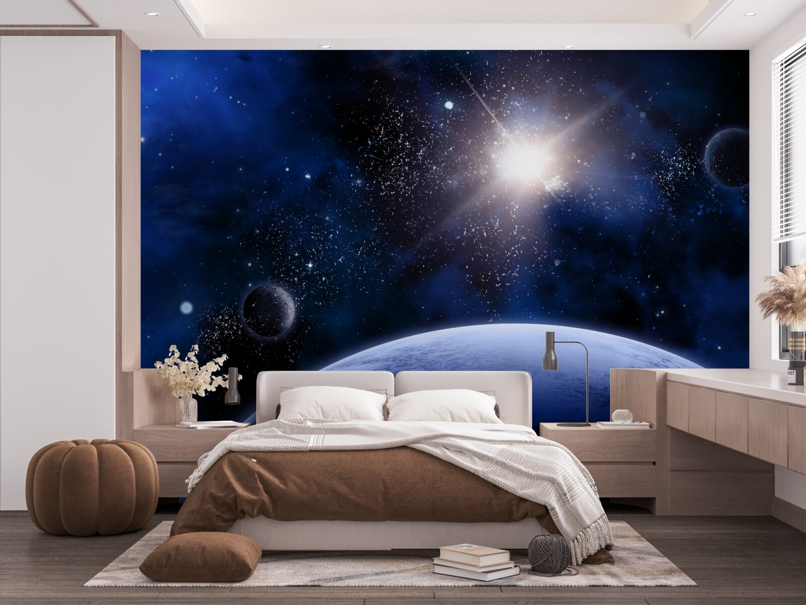 Fototapet Stea spațială strălucitoare