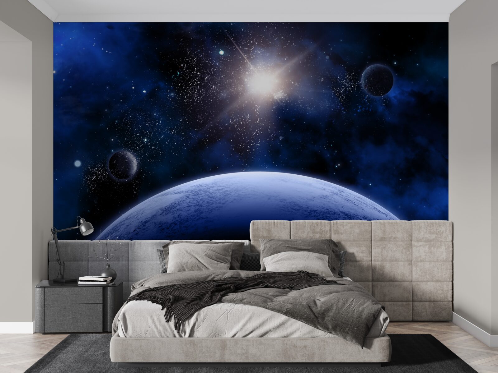 Fototapet Stea spațială strălucitoare