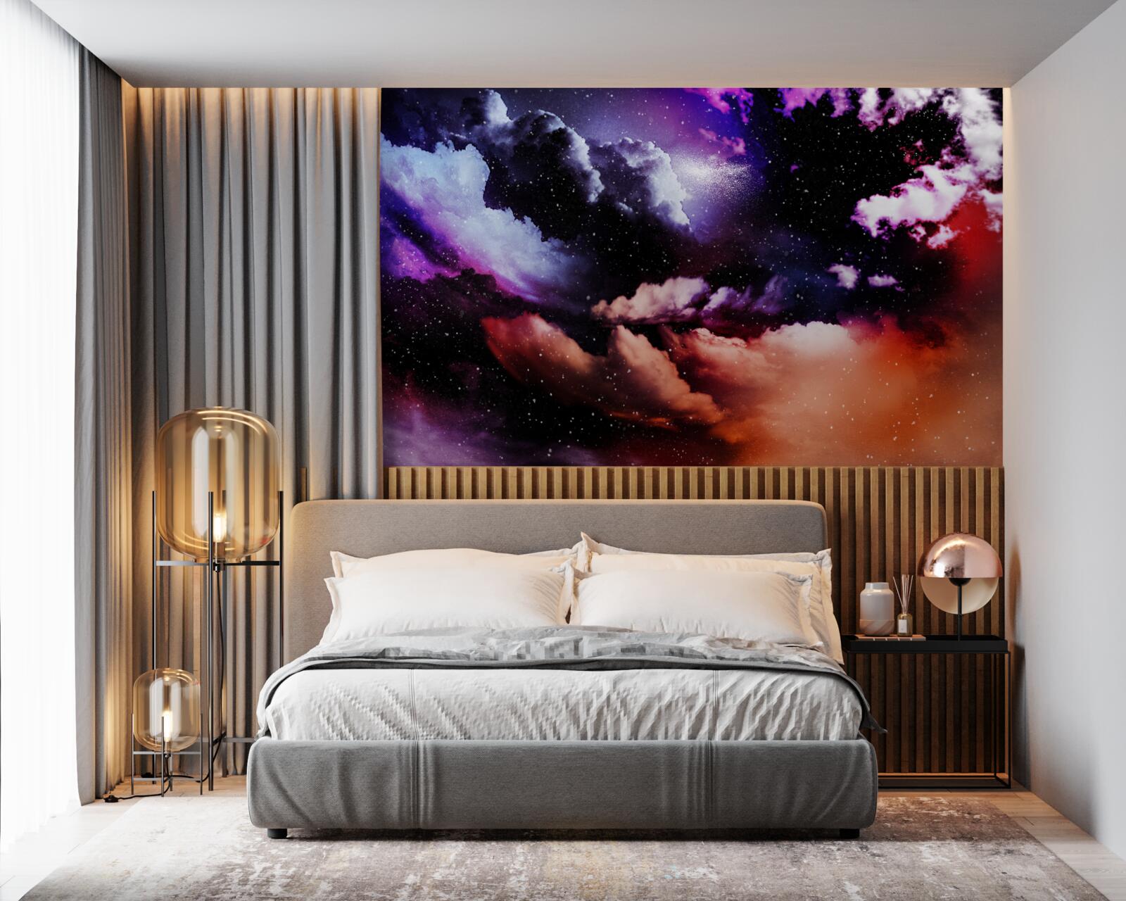 Fototapet cerul captivează cu frumusețea sa