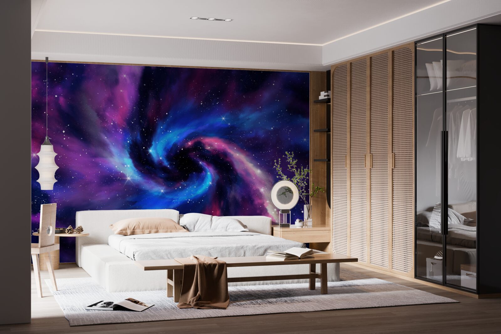 Fototapet nuanțe fascinante de universuri