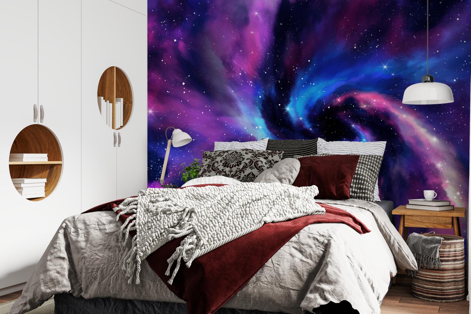 Fototapet nuanțe fascinante de universuri