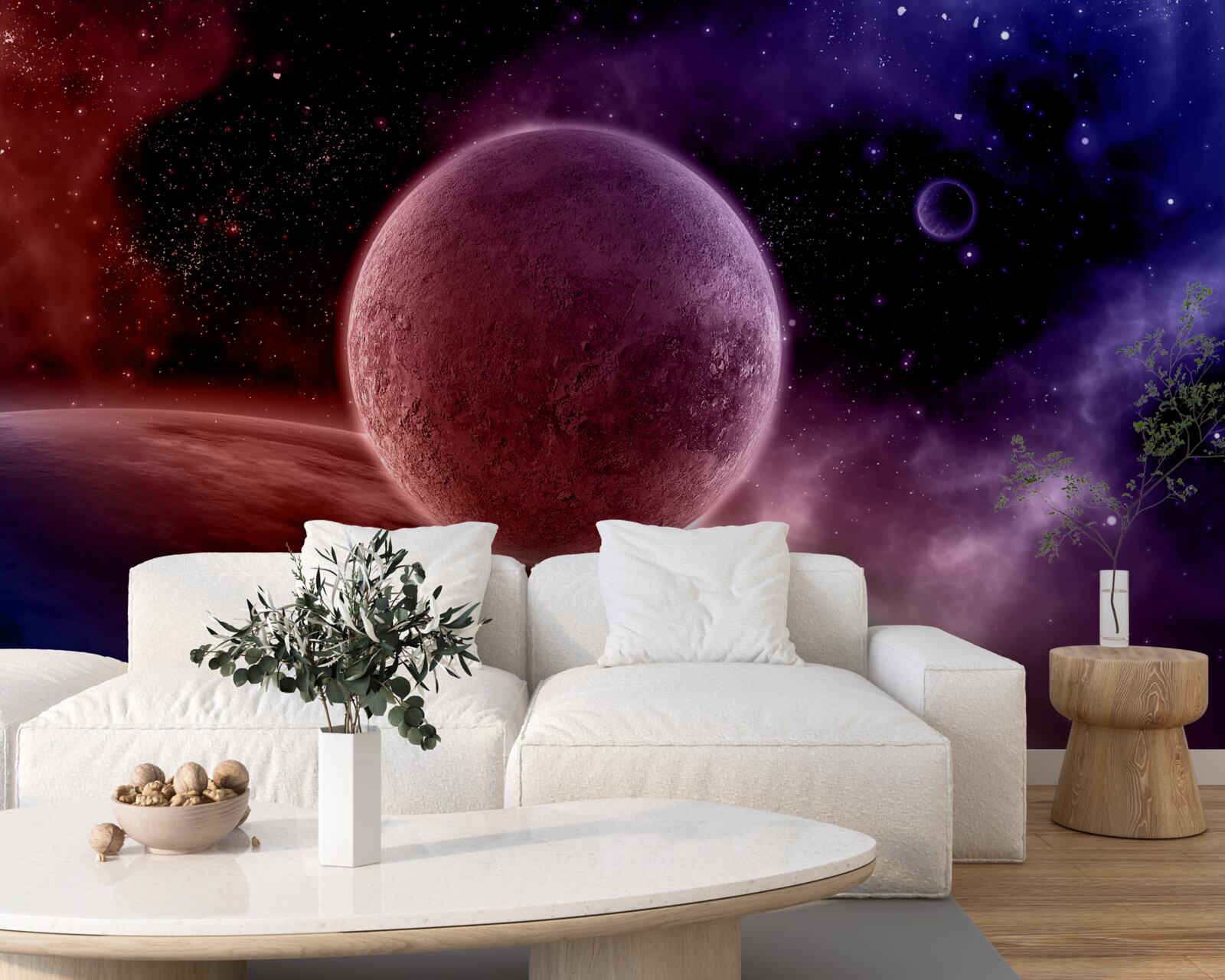 Fototapet planete nedescoperite din spațiul nostru