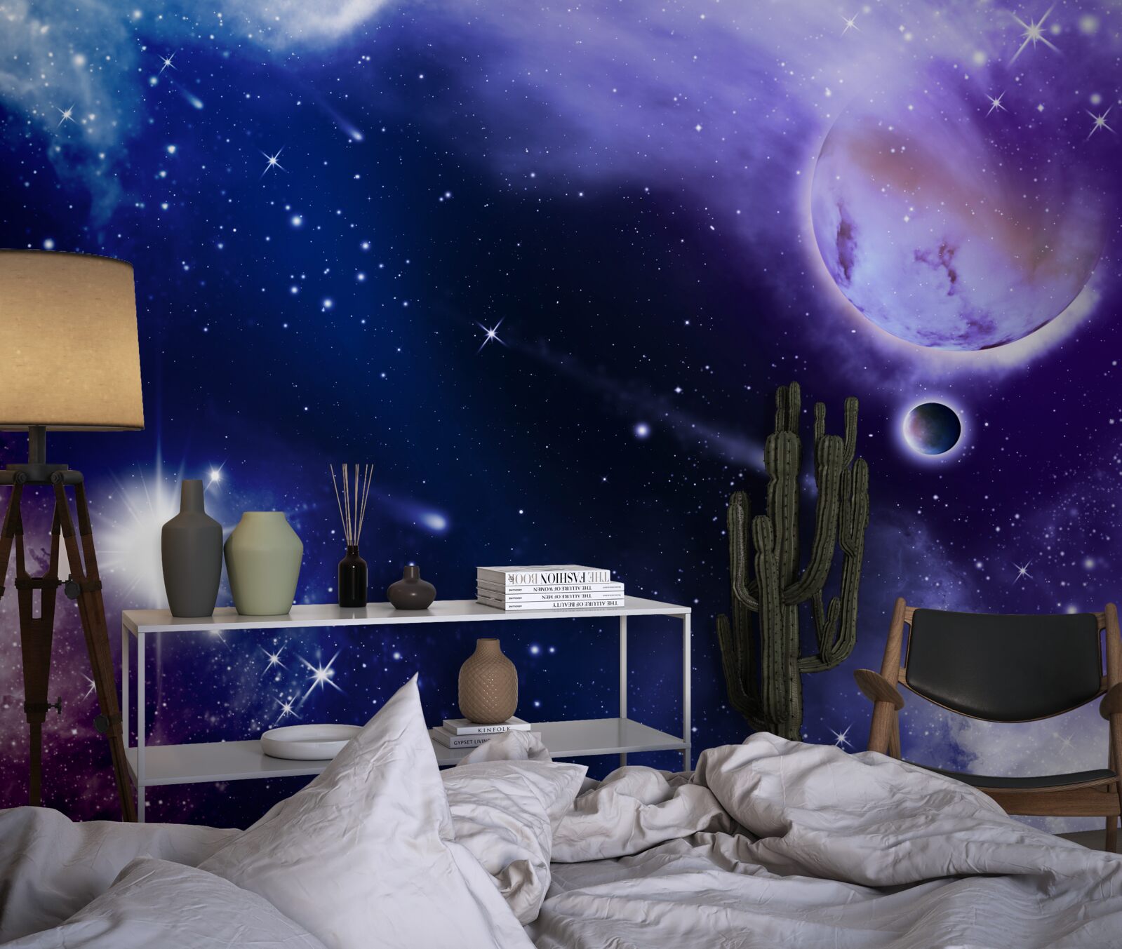 Fototapet spațiu înstelat