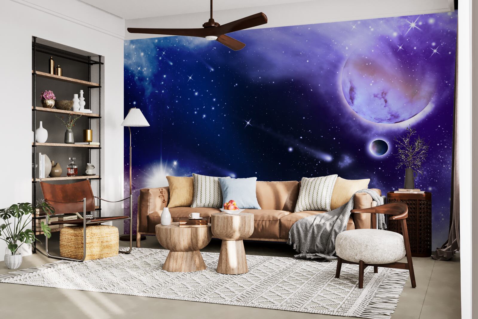 Fototapet spațiu înstelat