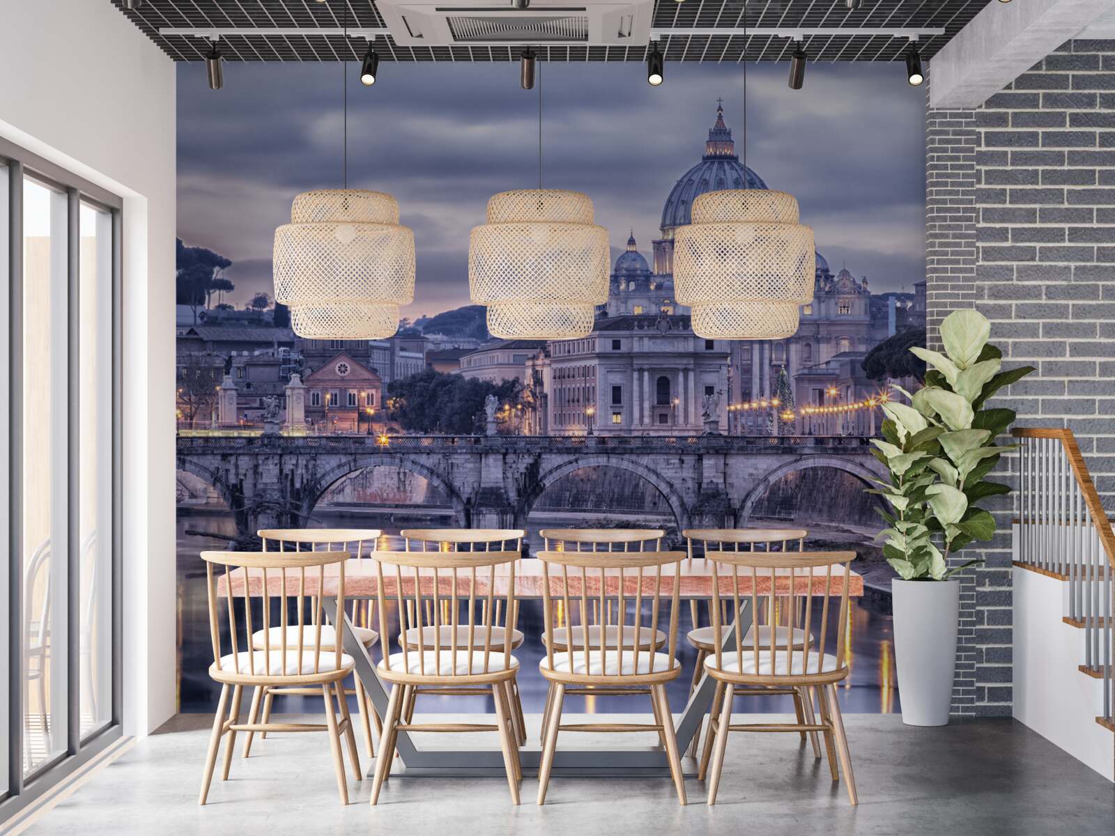 Fototapet amurgul Romei