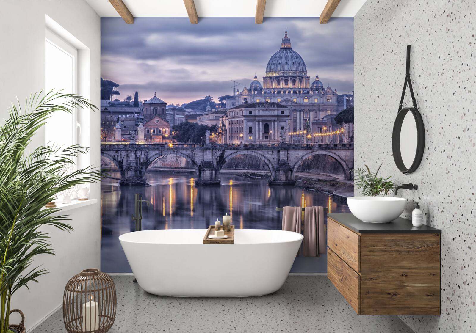 Fototapet amurgul Romei