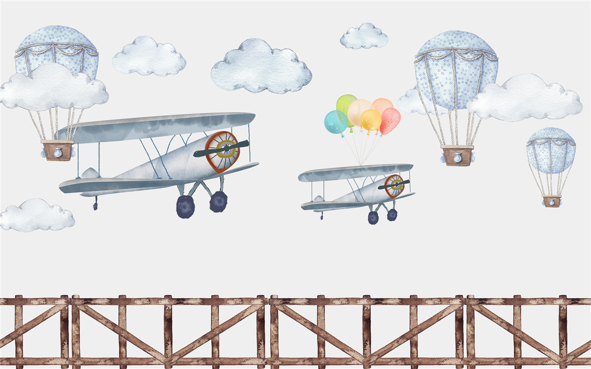 Fototapet călătorie în cer