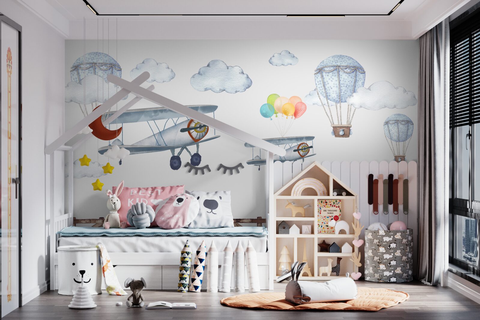 Fototapet călătorie în cer