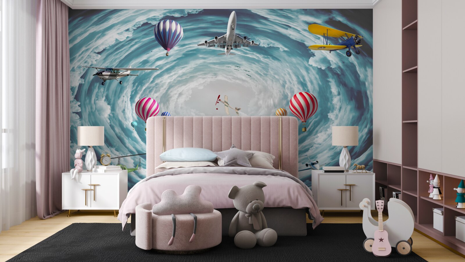 Fototapet eternitatea clocotitoare a infinitului cosmic