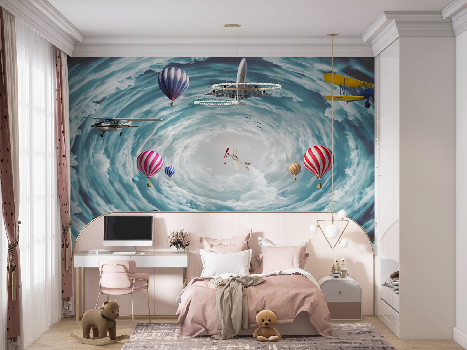 Fototapet eternitatea clocotitoare a infinitului cosmic