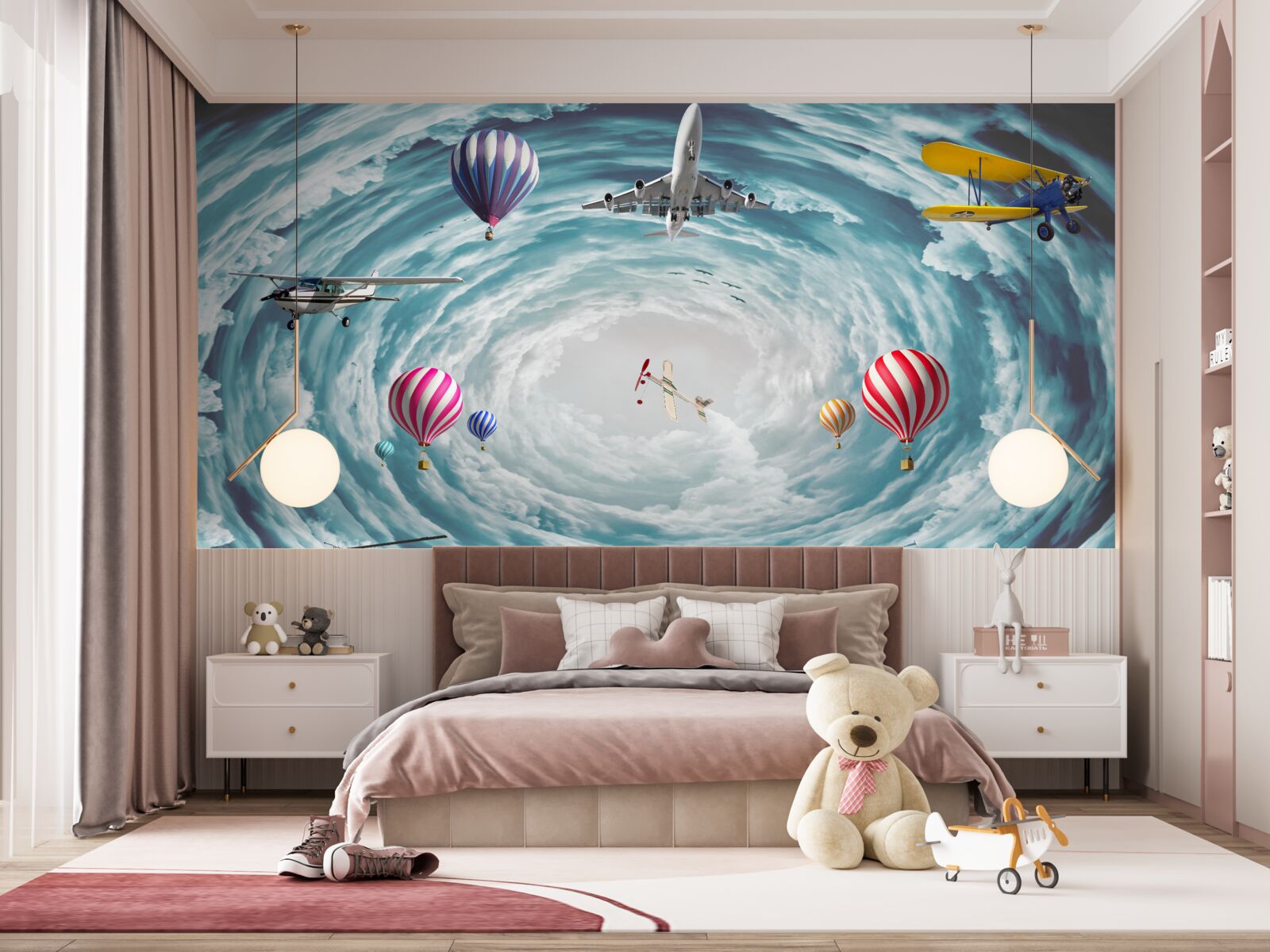 Fototapet eternitatea clocotitoare a infinitului cosmic