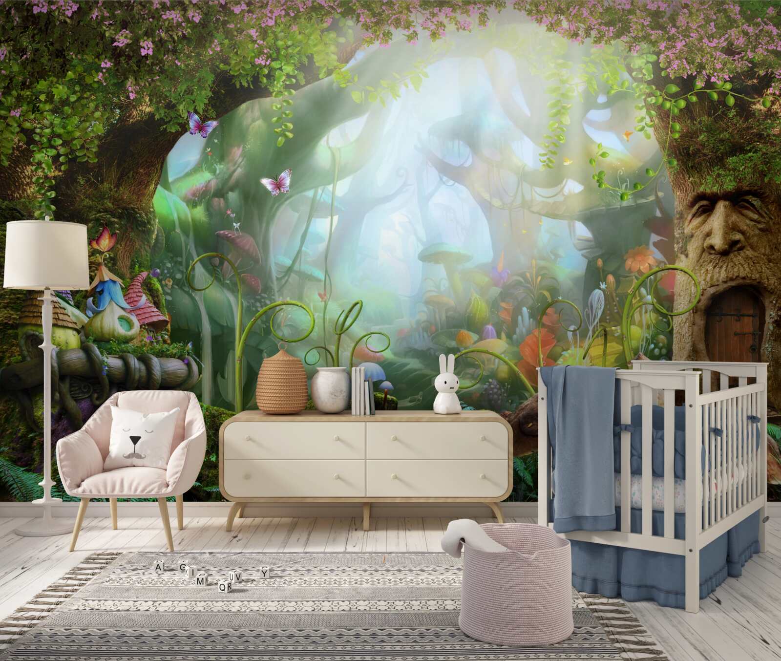 Fototapet pădure fascinantă de basm