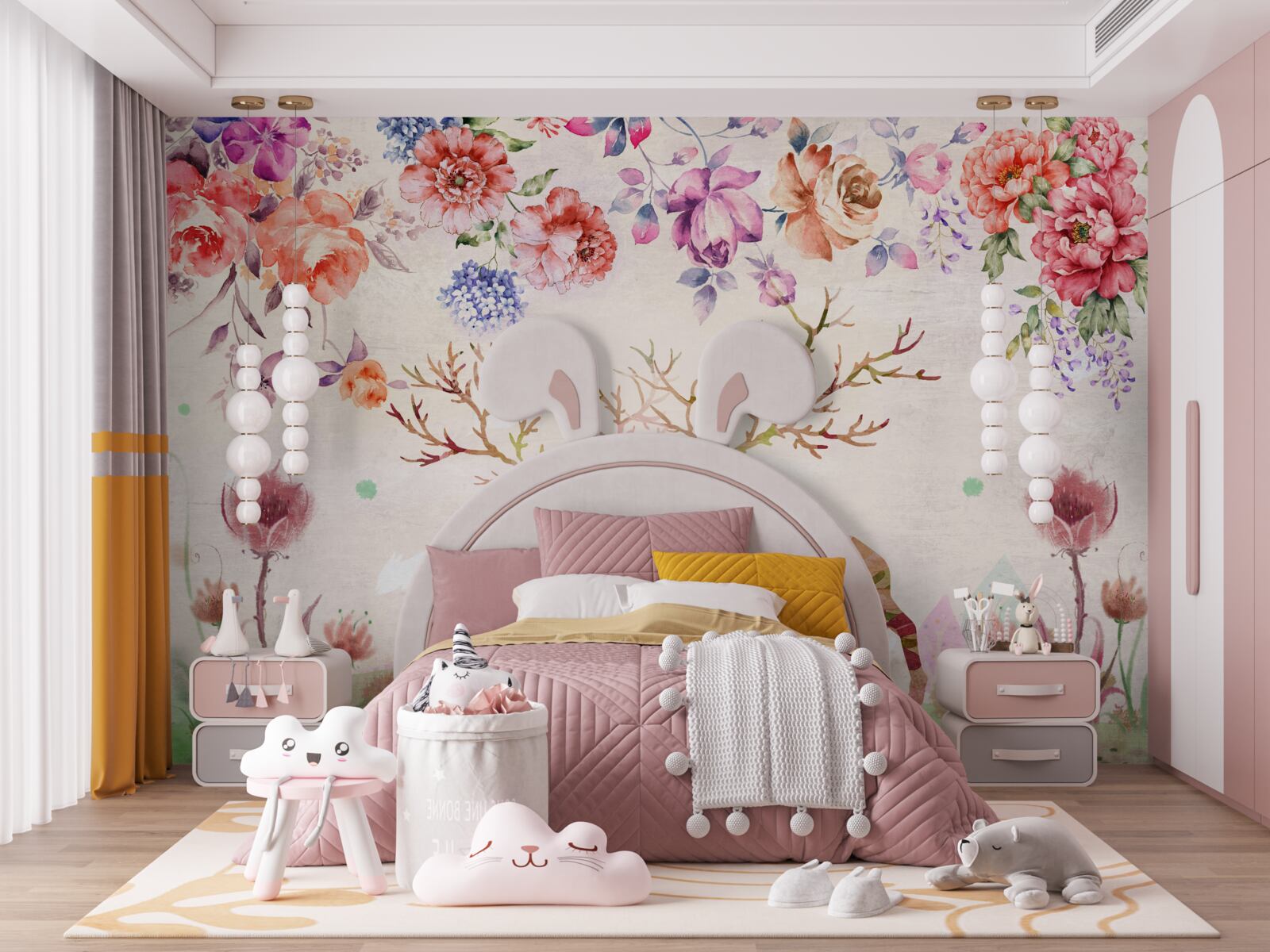 Fototapet căprioară colorată